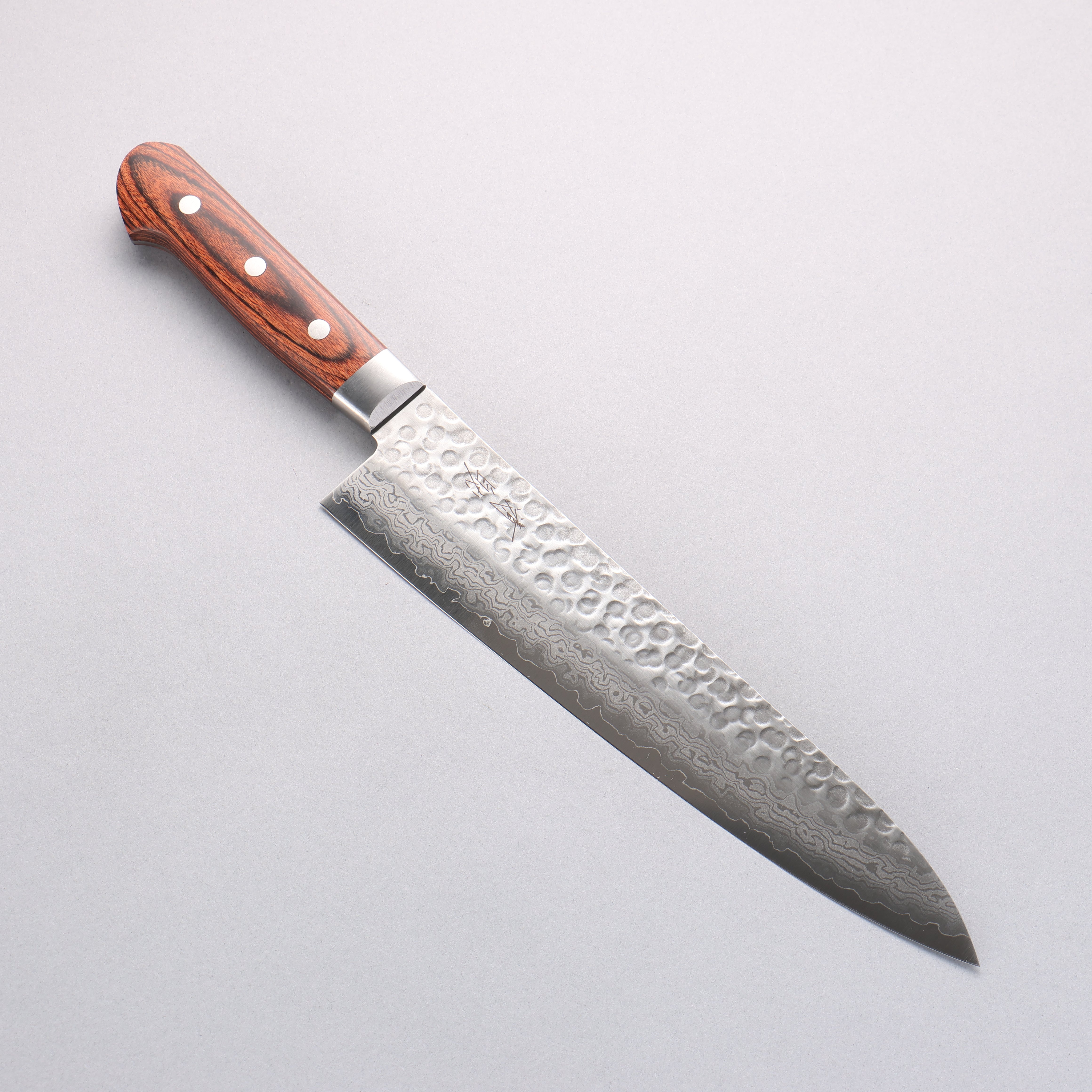 Premium Seisuke VG10 17-Layer Damascus Gyuto Chef Knife 240mm - Japanese High-Carbon Stainless Steel Blade with Mahogany Handle - Perfect for Sushi, Meat Slicing & Professional Kitchen Use