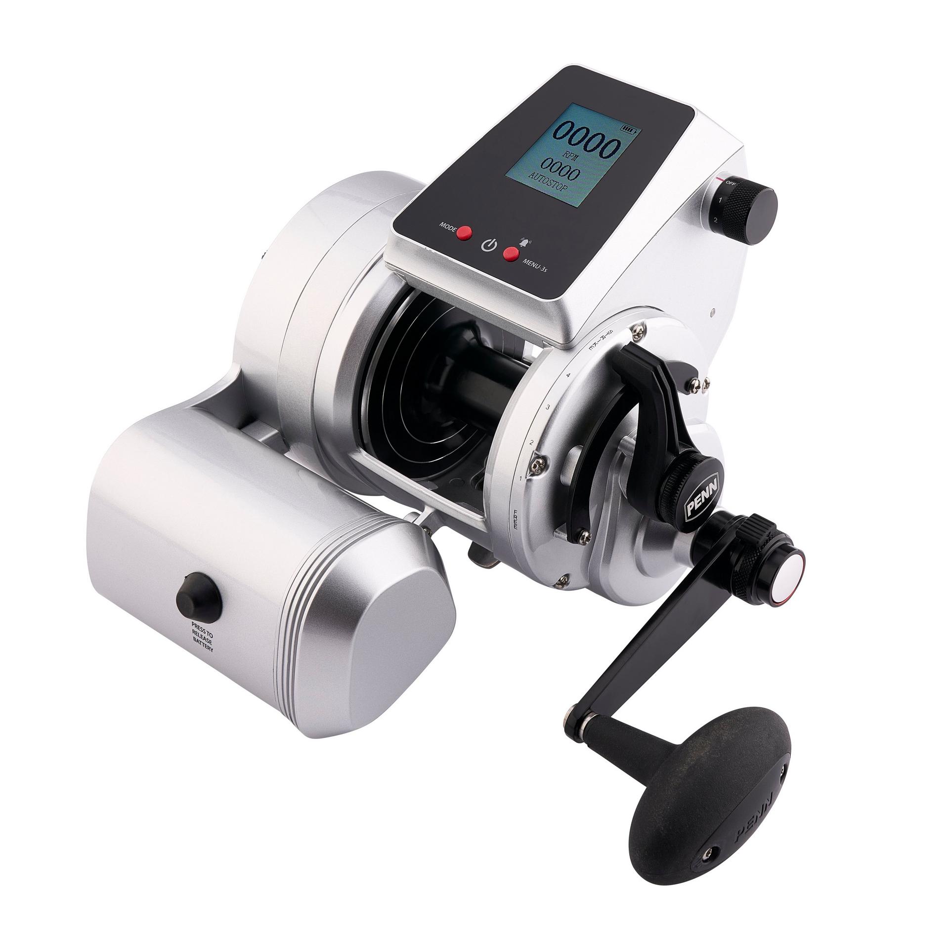 PENN Fathom™ Electric Fishing Reel Kit - Saltwater & Freshwater Trolling Reel with Powerful Motor for Deep Sea Fishing | Perfect for Offshore, Inshore, and Boat Fishing Adventures