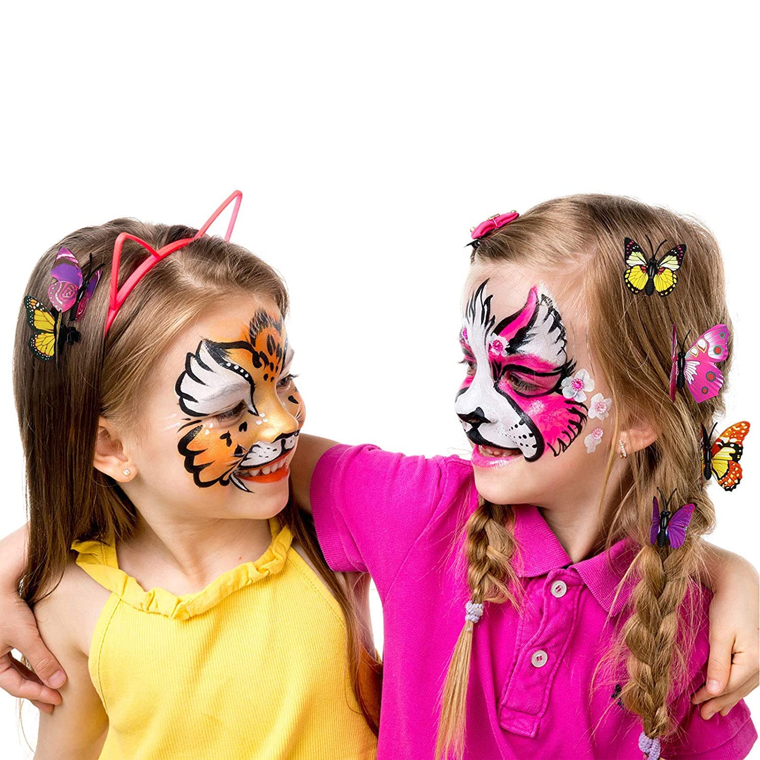 Colorful Butterfly Hair Clips for Girls - Baby Hair Accessories for Parties & School