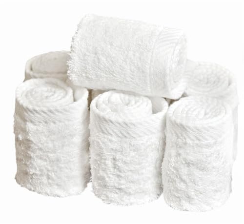 Facial Wrap Towel - 6 Pack Soft Spa Headband for Skincare, Washing Face & Makeup Removal | Perfect for Home Spa, Salon & Beauty Routine