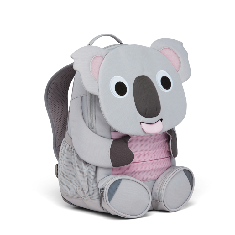 Affenzahn Large Friend Koala Backpack - Cute & Durable Kids School Bag for Boys & Girls - Perfect for Preschool, Daycare & Outdoor Adventures