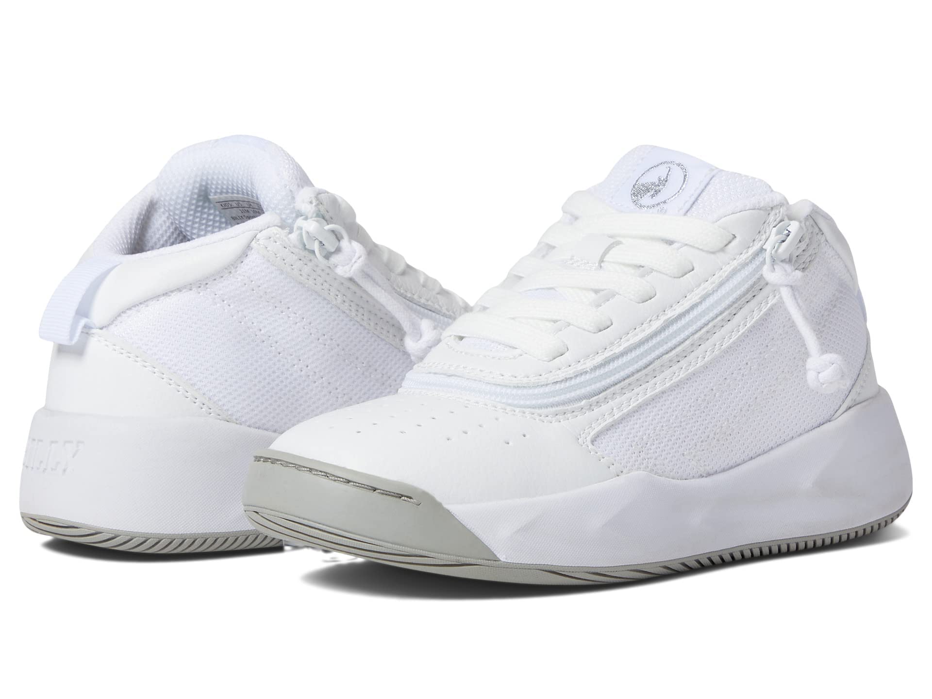 BILLY Footwear Sport Hoop Sneakers for Kids - White Size 11 (Toddler/Little Kid/Big Kid) - Lightweight & Comfortable for School, Play & Everyday Wear