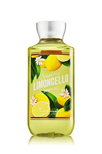 Bath & Body Works Shea & Vitamin E Shower Gel - Sparkling Limoncello Scent | Moisturizing Body Wash for Dry Skin | Perfect for Morning Showers & Spa Days