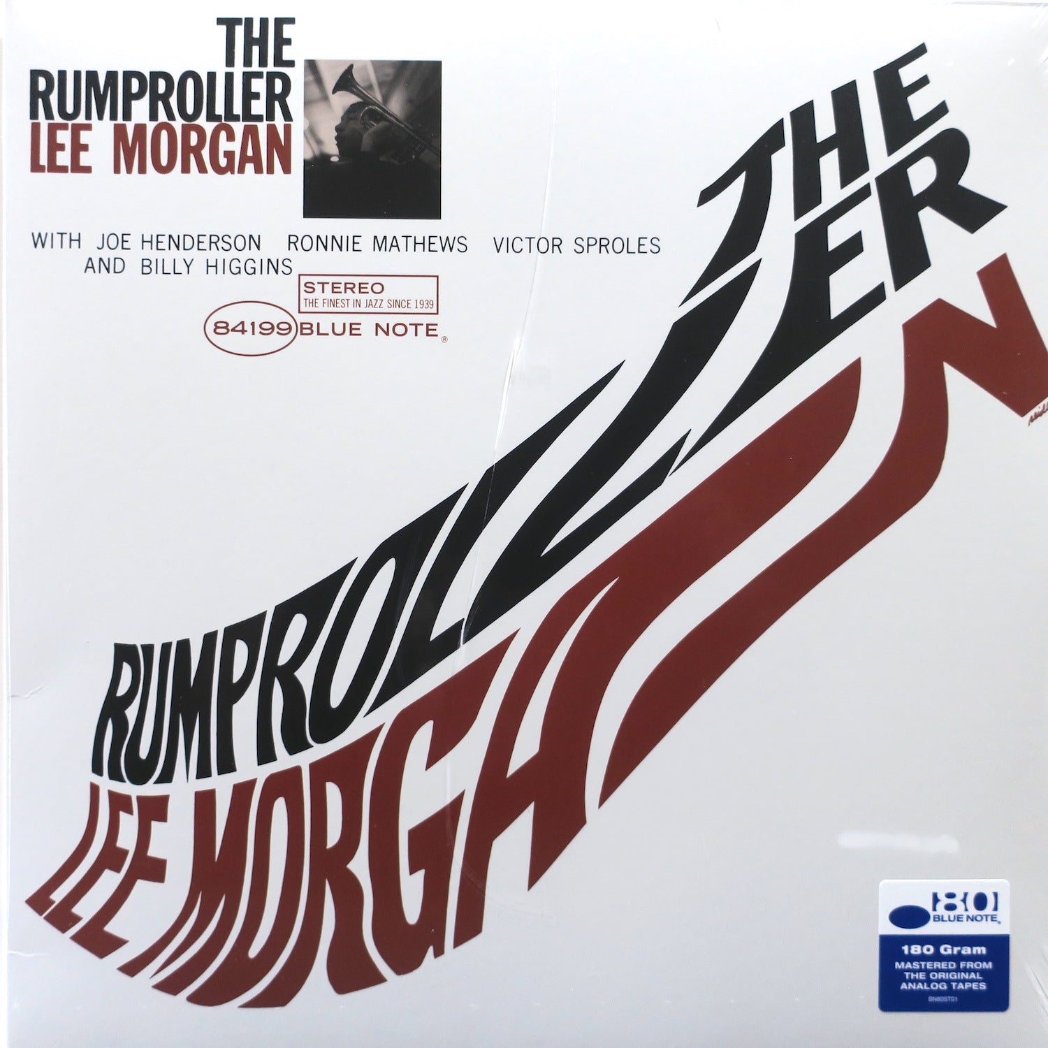 LEE MORGAN 'The Rumproller' 180g Vinyl LP Blue Note 80 Jazz Album - Perfect for Jazz Collectors & Vinyl Enthusiasts, Ideal for Home Listening & Music Gifts