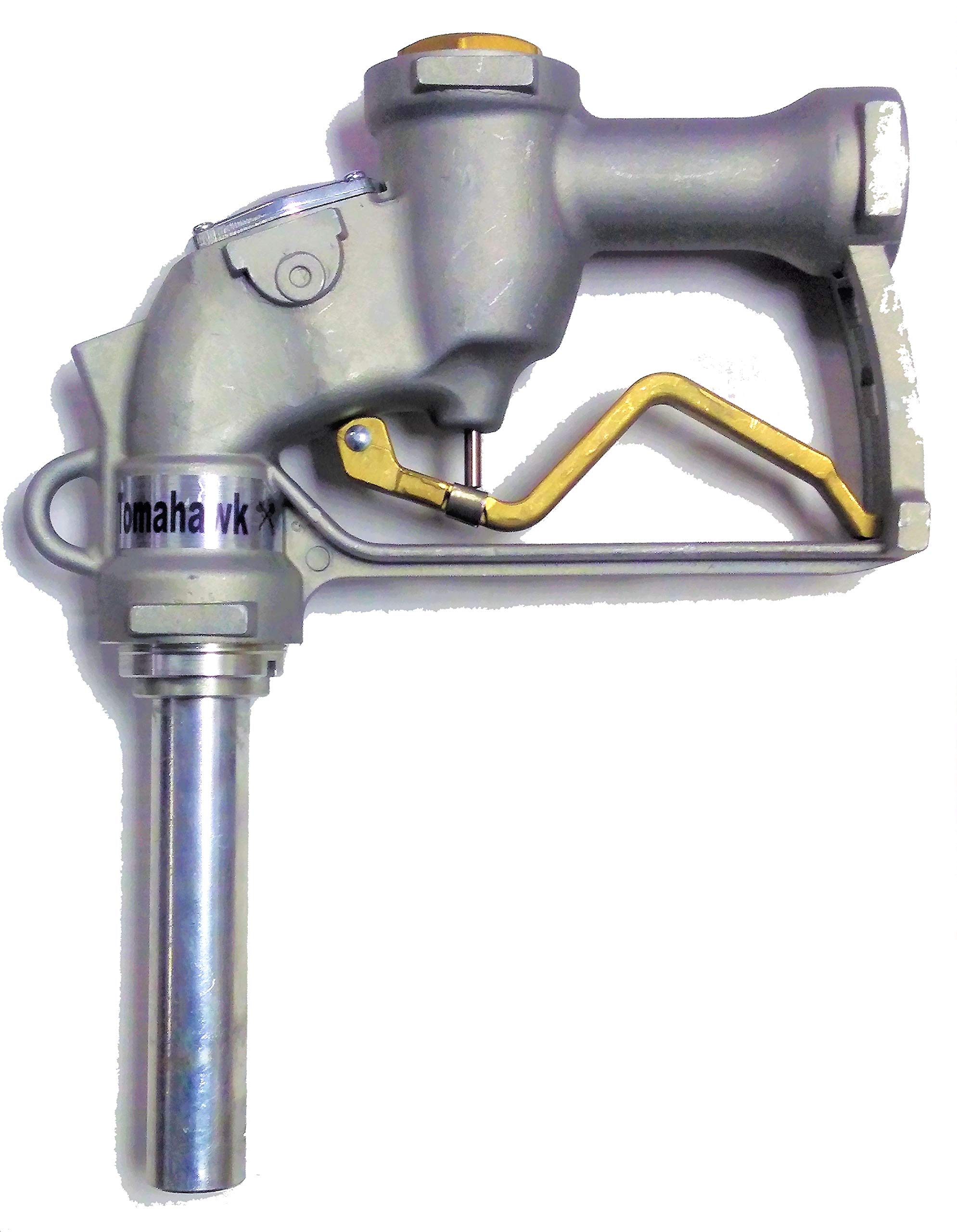 1290 Bulk Fuel Nozzle with Automatic Shut Off - Heavy Duty Gas Diesel Transfer Nozzle for Truck, Tanker & Industrial Use
