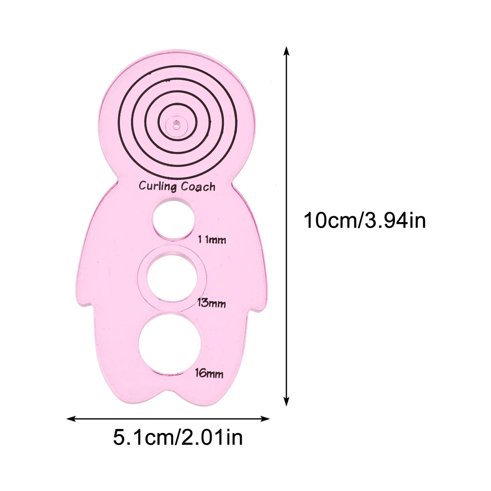 EXCEART 5-Piece Cute Doll-Shaped Paper Quilling Tool Set - Various Sizes for Origami, Paper Rolling & DIY Craft Projects - Perfect for Scrapbooking, Card Making & Home Decor