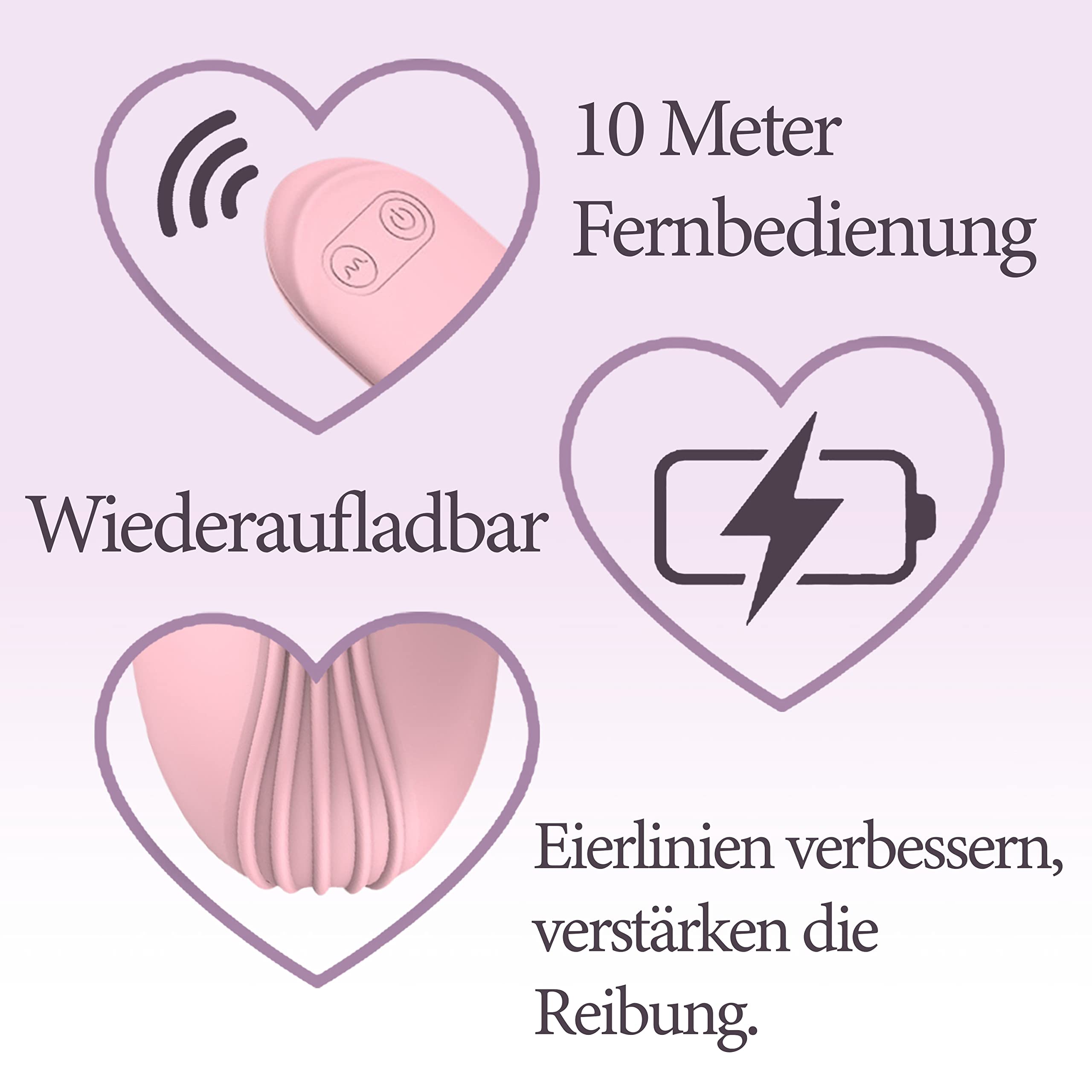 Remote Control Silicone Egg Vibrator for Women - 8cm Long, 3.3cm Diameter - Wireless Clitoral & G-Spot Stimulator - Discreet & Powerful Rechargeable Adult Toy for Couples Play & Solo Pleasure - Perfect for Bedroom Fun, Travel & Long Distance Relationships