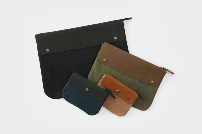 TRAVELER'S COMPANY Traveler's Factory Canvas Pouch SS Size Black - Compact Travel Organizer for Passport, Wallet & Essentials | Perfect for Business Trips & Daily Commute