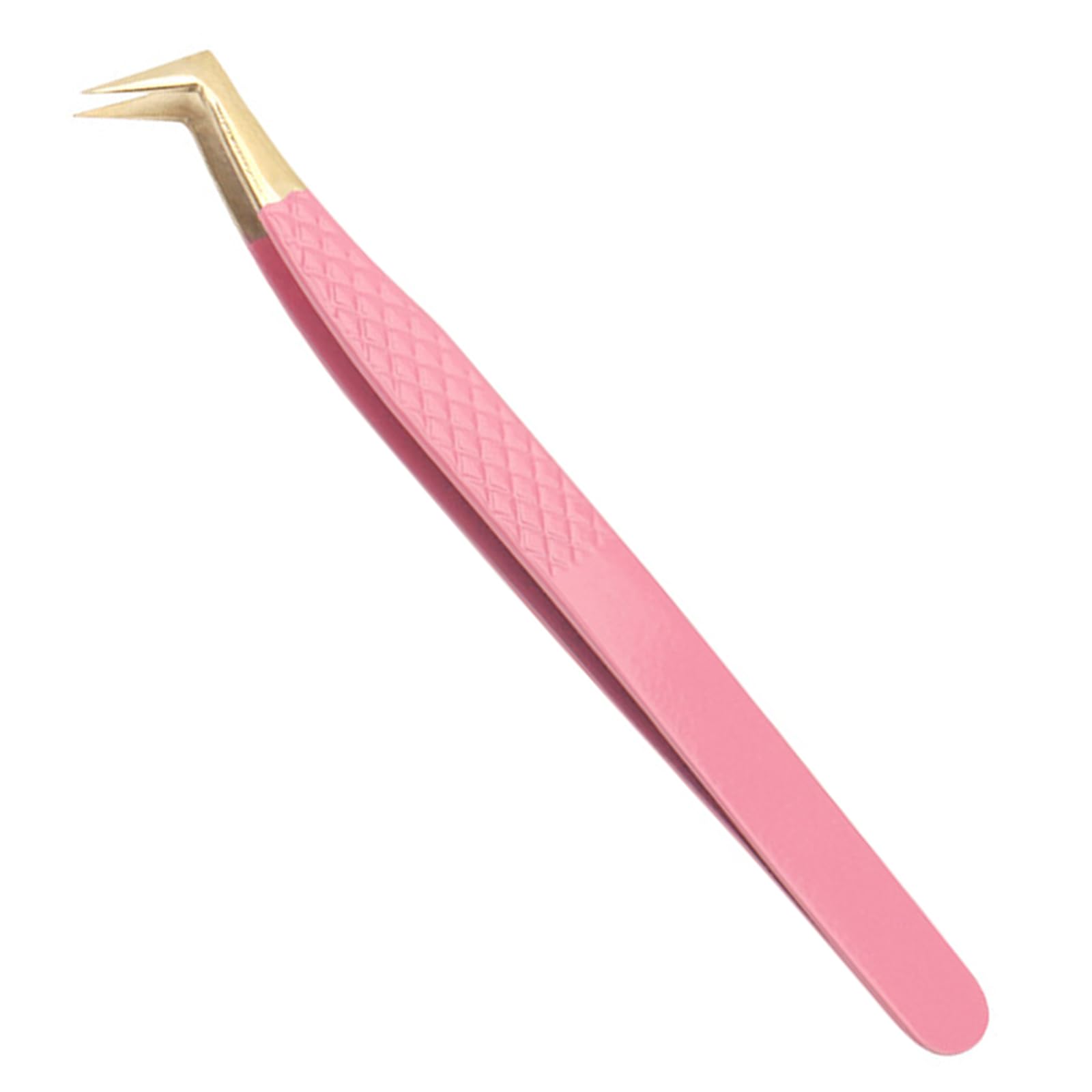 Professional Stainless Steel Eyelash Extension Tweezers - Precision Lash Tweezer for Volume & Classic Extensions | Perfect for Salon, Spa & Home Use