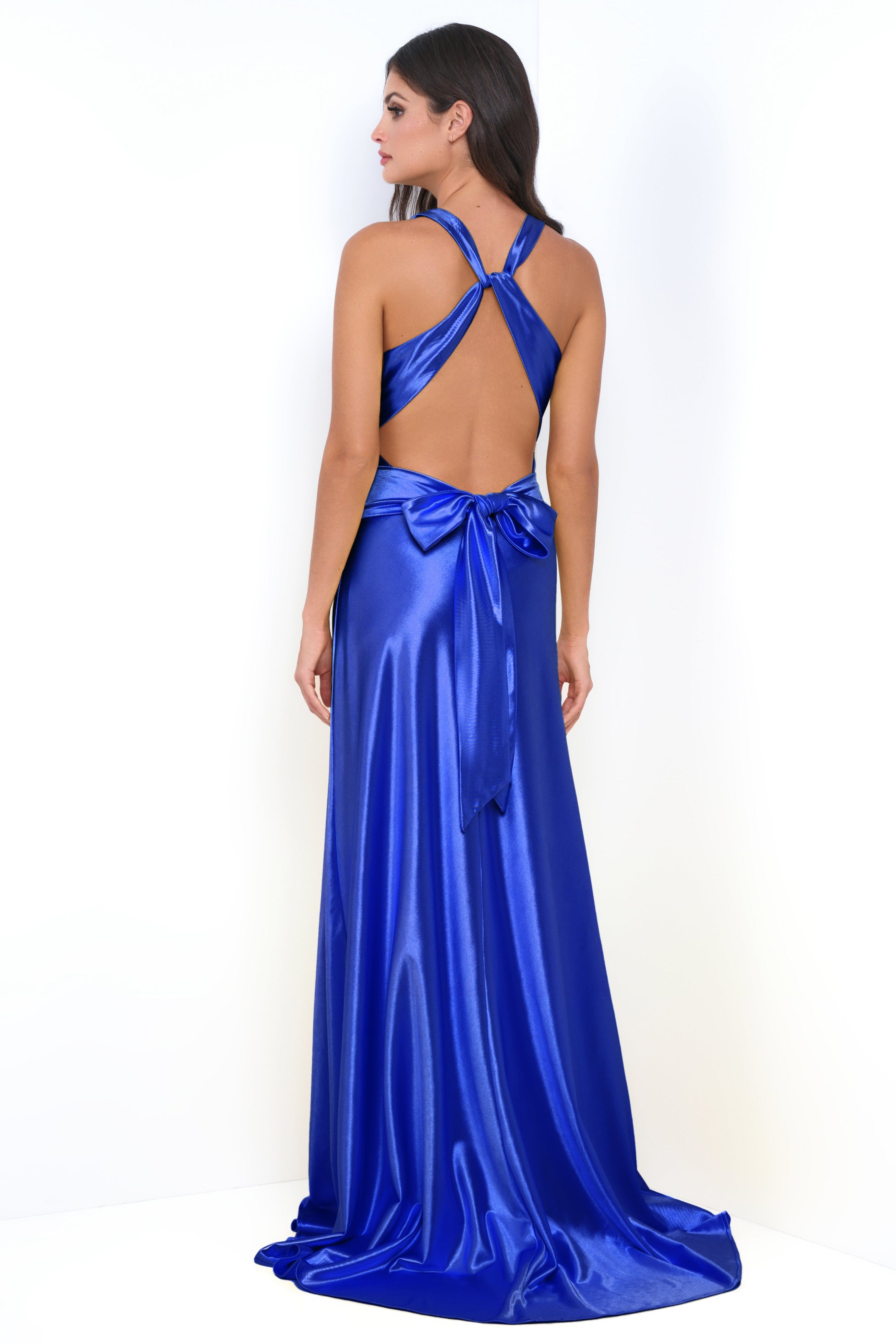 Odette Maxi Dress - Elegant Royal Blue Long Flowy Dress for Women | Perfect for Weddings, Parties & Summer Outings
