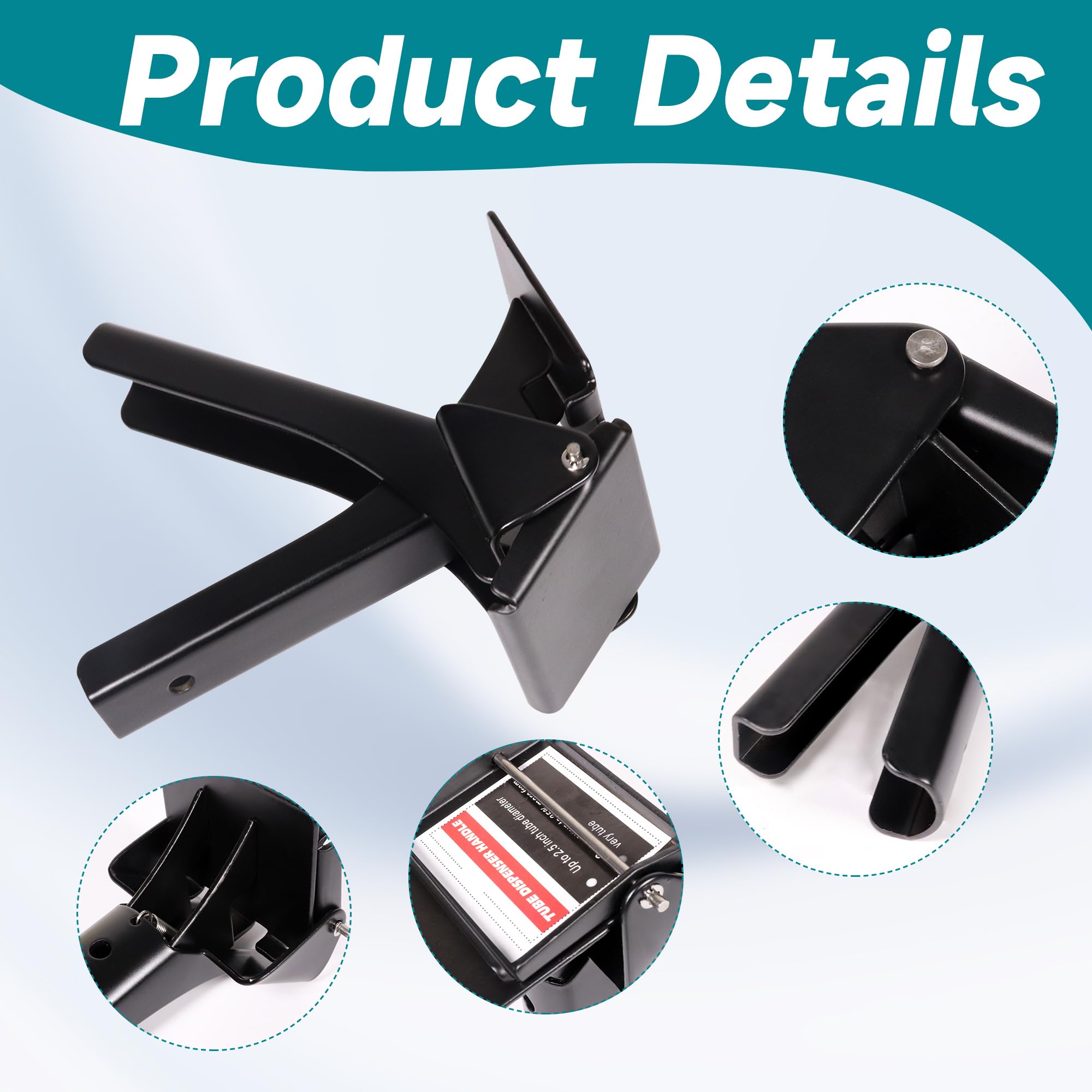 Premium Tube Extrusion Tool - Silicone & RTV Sealant Dispenser for Smooth, Even Application - Perfect for DIY Projects, Home Repairs, and Automotive Sealant Needs