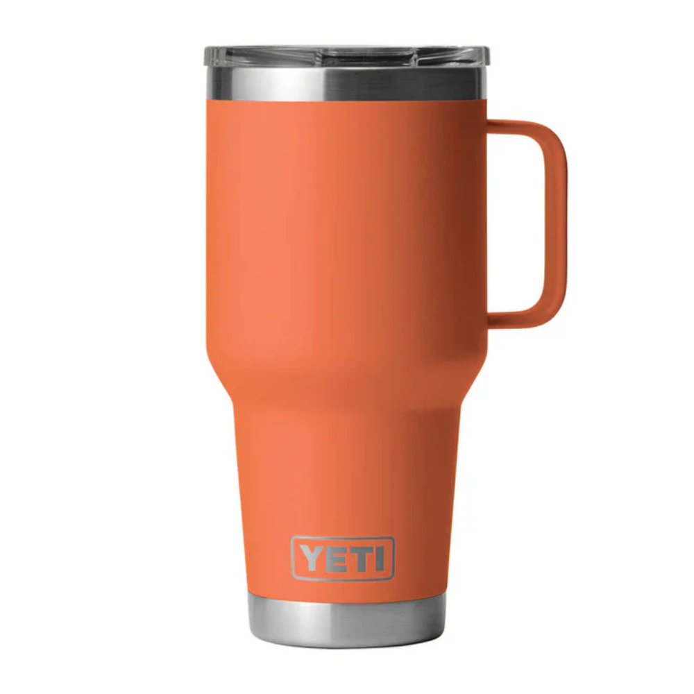 30 oz Rambler Vacuum Insulated Travel Mug with Stronghold™ Lid - Leakproof & Durable for Coffee, Tea & Cold Drinks - Perfect for Commuting, Camping & Outdoor Adventures