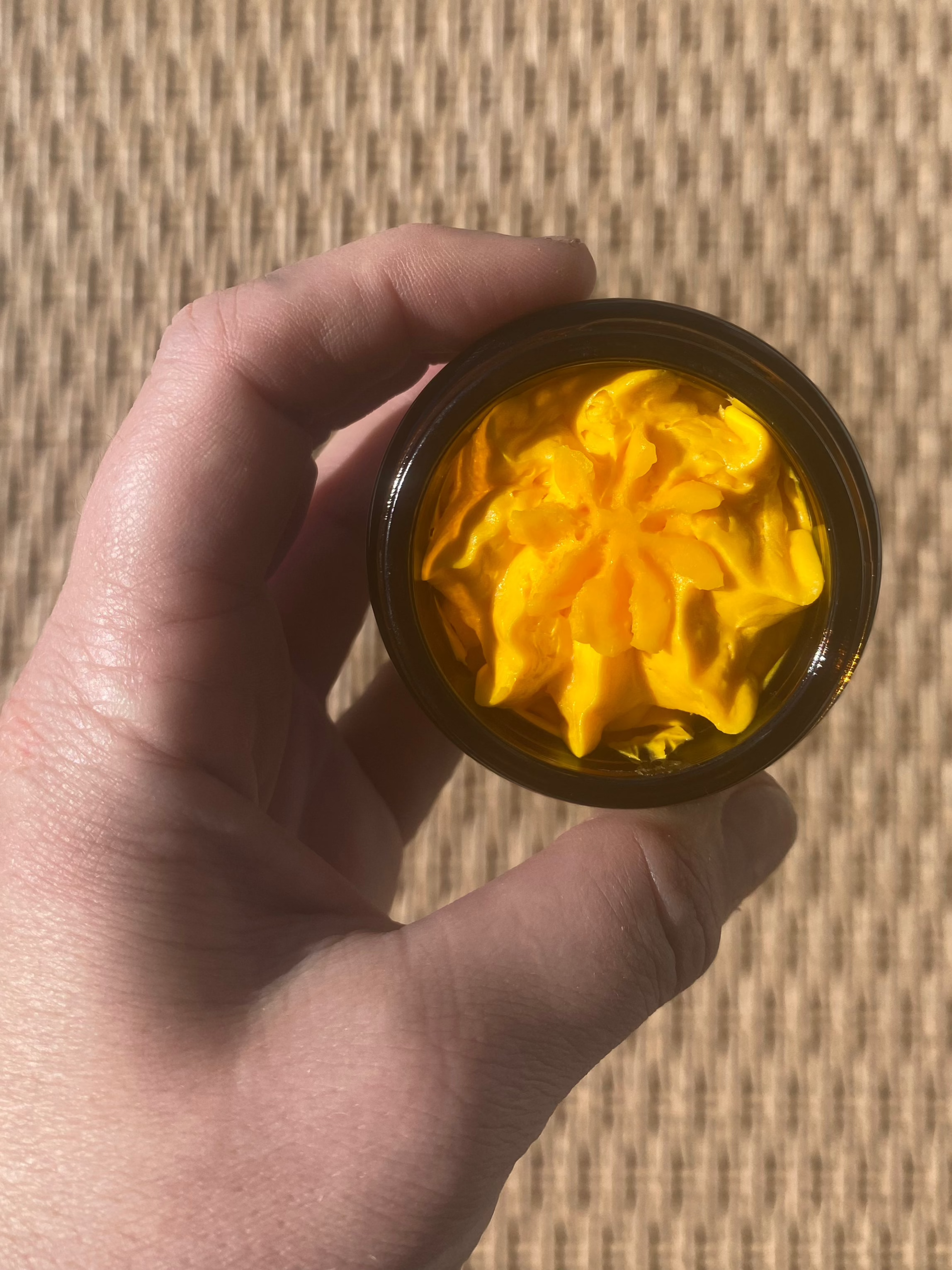 4oz Organic Whipped Sea Buckthorn Tallow Balm - Moisturizing Skin Care for Dry Hands, Face & Body - Natural Healing Salve for Eczema, Psoriasis & Cracked Skin - Perfect for Winter & Sensitive Skin Care