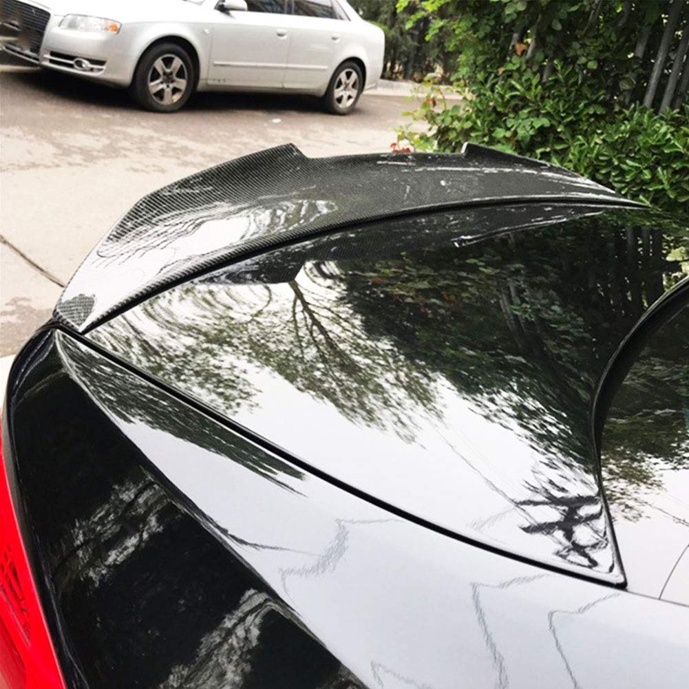 Premium Carbon Fiber Rear Trunk Spoiler for BMW 5 Series F10 Sedan (2010-2018) - Compatible with 520i 523i 528i 530i 535i 550i & M5 Models - High-Performance Boot Lid Spoiler Wing Lip - Enhance Style & Aerodynamics for Street Racing & Car Shows