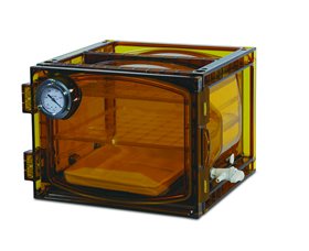 Lab Companion™ Vacuum Desiccator Cabinet - Airtight Storage for Moisture-Sensitive Materials | Ideal for Laboratories, Electronics, and Chemical Storage