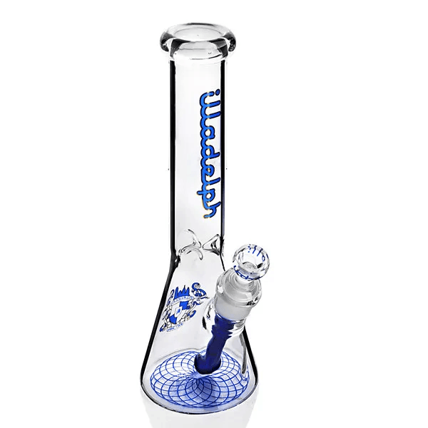 14mm Glass Beaker Bong Water Pipe with Bowl - Portable & Durable for Smooth Smoking Sessions at Home, Parties, or Travel
