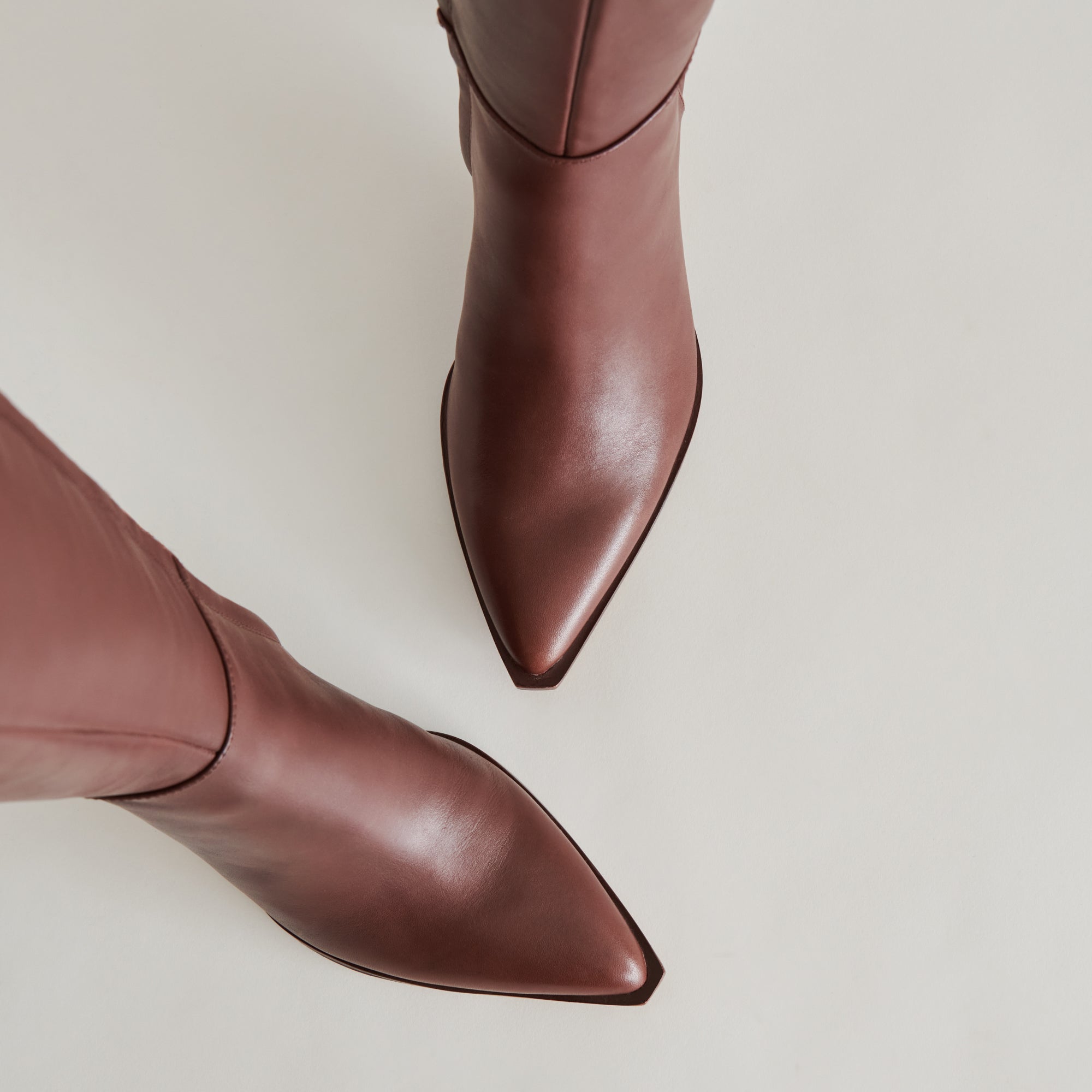 AUGGIE Wide Calf Boots for Women - Chocolate Brown Leather Riding Boots - Comfortable & Stylish for Fall, Winter & Outdoor Activities