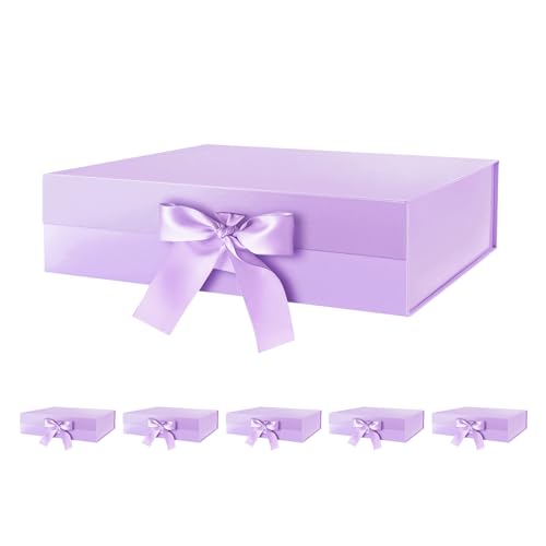 Purple-13.5x9x4.1 Inches-Pack of 6