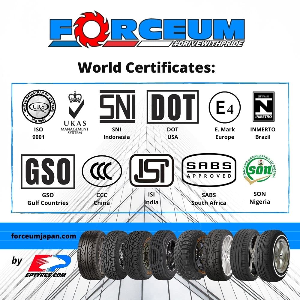 Forceum Octa All-Season 245/40R20 99Y XL High Performance Passenger Tires - Durable Traction for All Weather Conditions, Ideal for Sedans & SUVs