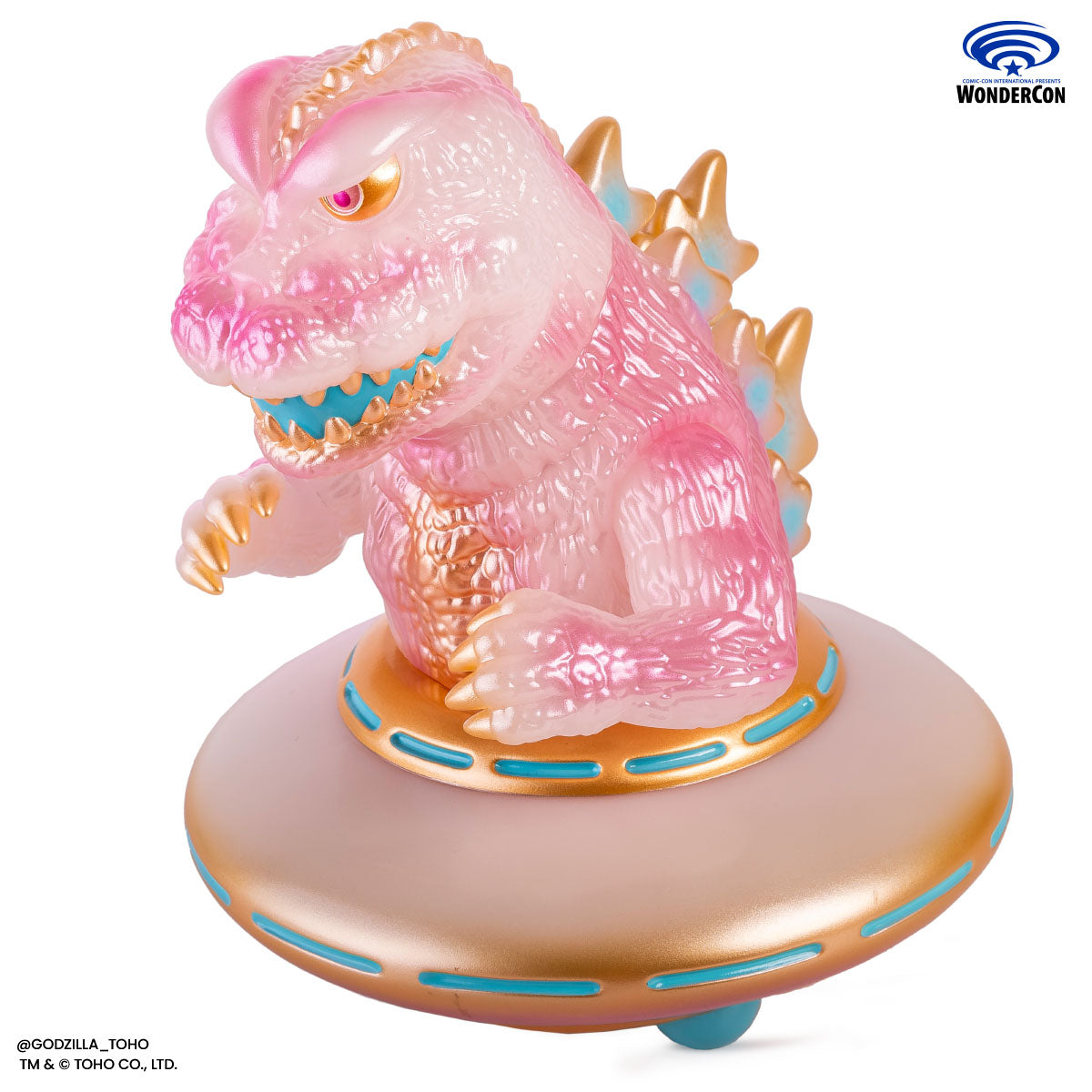 Godzilla UFO Soft Vinyl Figure - Cherry Blossom Limited Edition Collectible Toy for Anime Fans | Perfect for Display, Gifts & Pop Culture Collections