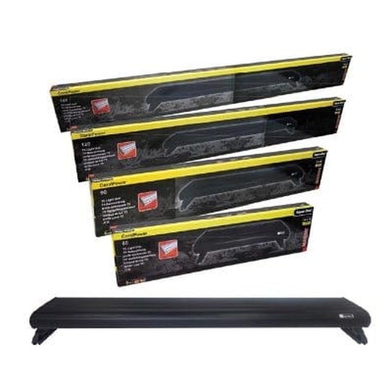 Aqua One Coralpower T5 Light Reflector Unit 60cm - High Output Reef Aquarium Lighting for Saltwater Tanks | Perfect for Coral Growth & Marine Life