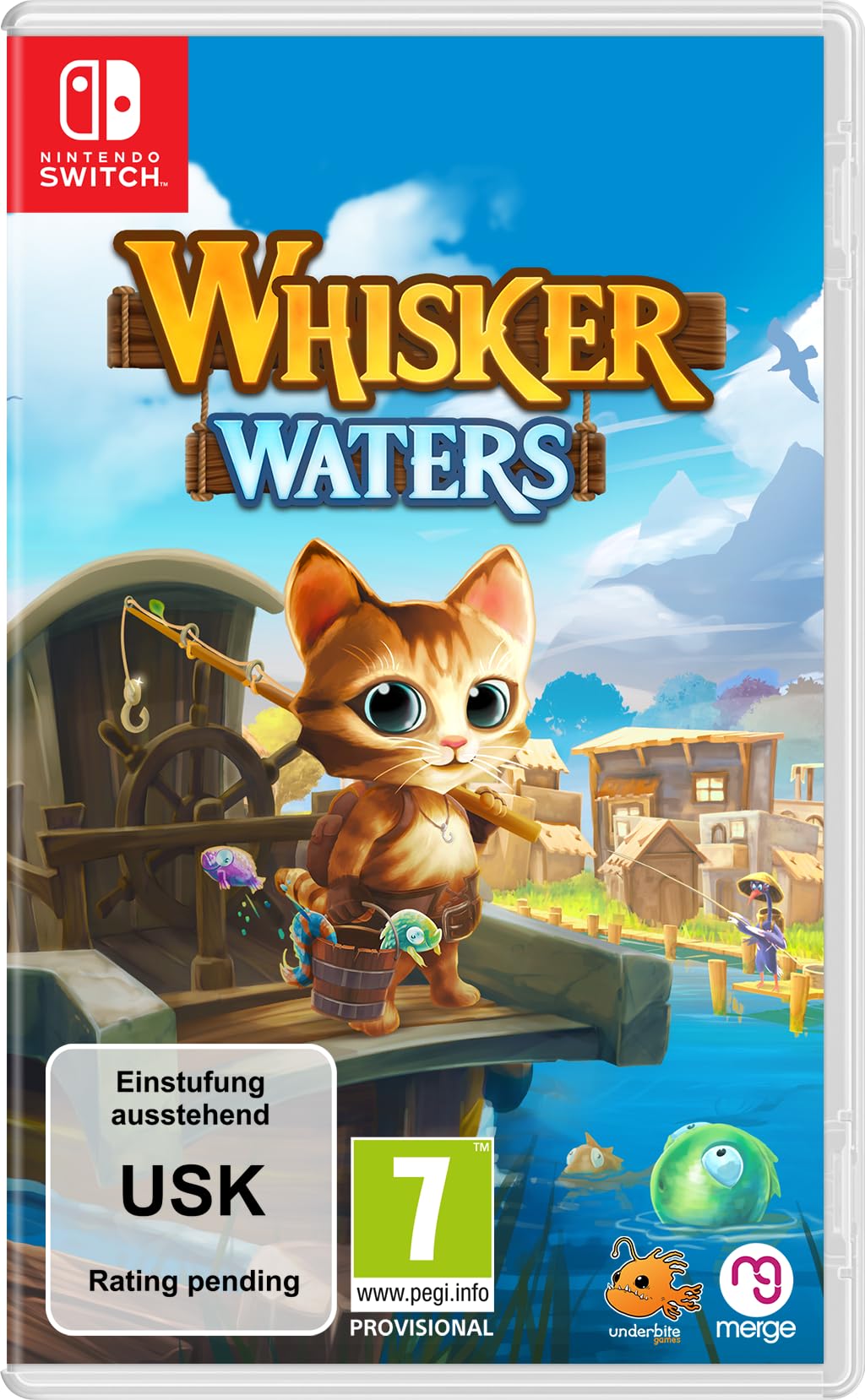 Whisker Waters Game for Nintendo Switch - Fun Cat Adventure Game for Kids & Adults - Perfect for Family Game Night & Party Entertainment