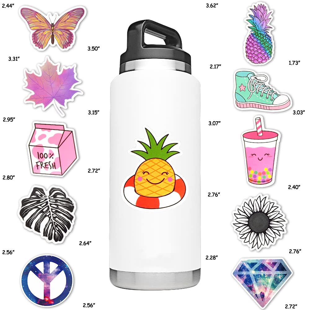 210 Pcs Colorful Kids Stickers - Waterproof Vinyl Decals for Water Bottles, Laptops, Notebooks & DIY Crafts - Fun School & Office Supplies for Boys & Girls