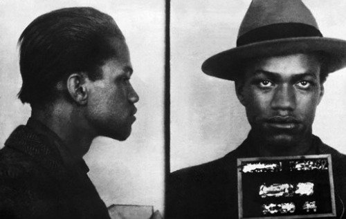 Malcolm X Mugshot Poster - Premium Glossy Photo Print - Civil Rights Activist Wall Art - Perfect for Home, Office & Classroom Decor