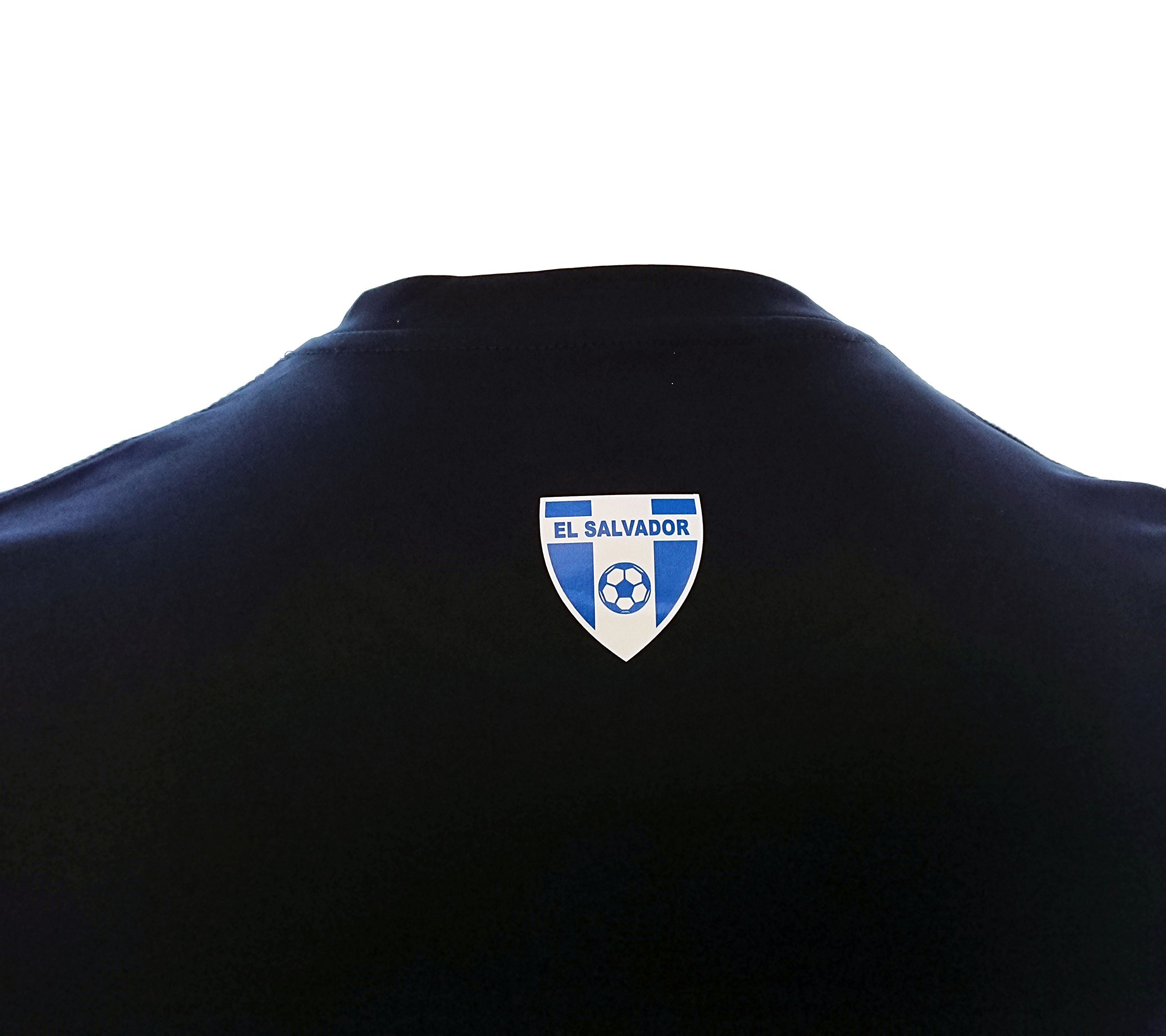 El Salvador National Team Fan Jersey - Navy Blue & Blue Soccer Shirt for Men & Women - Perfect for Games, Parties & Fan Events