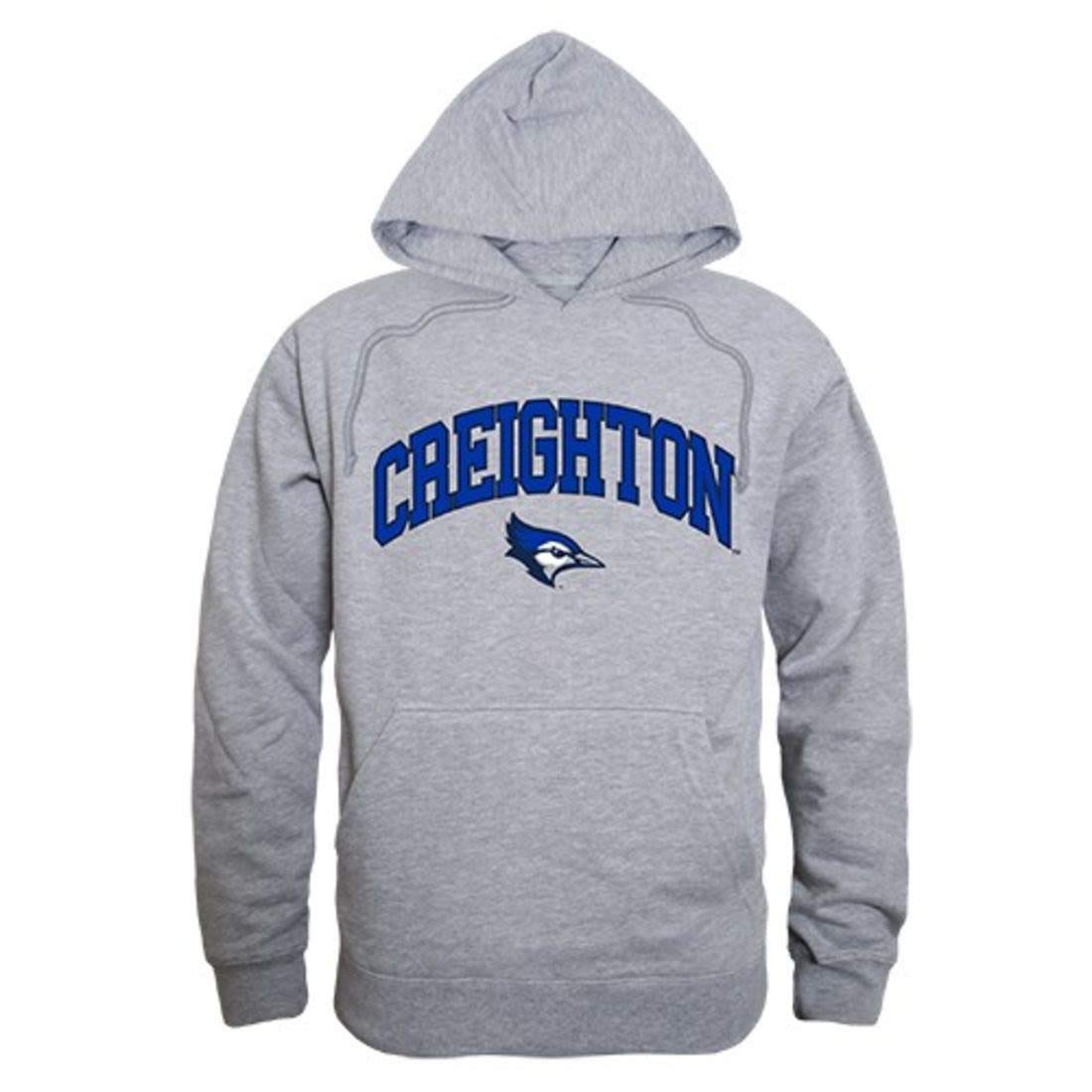 Creighton University Bluejays Campus Hoodie Sweatshirt - Black | W Republic Apparel | Comfortable College Fan Wear for Game Day & Campus Life