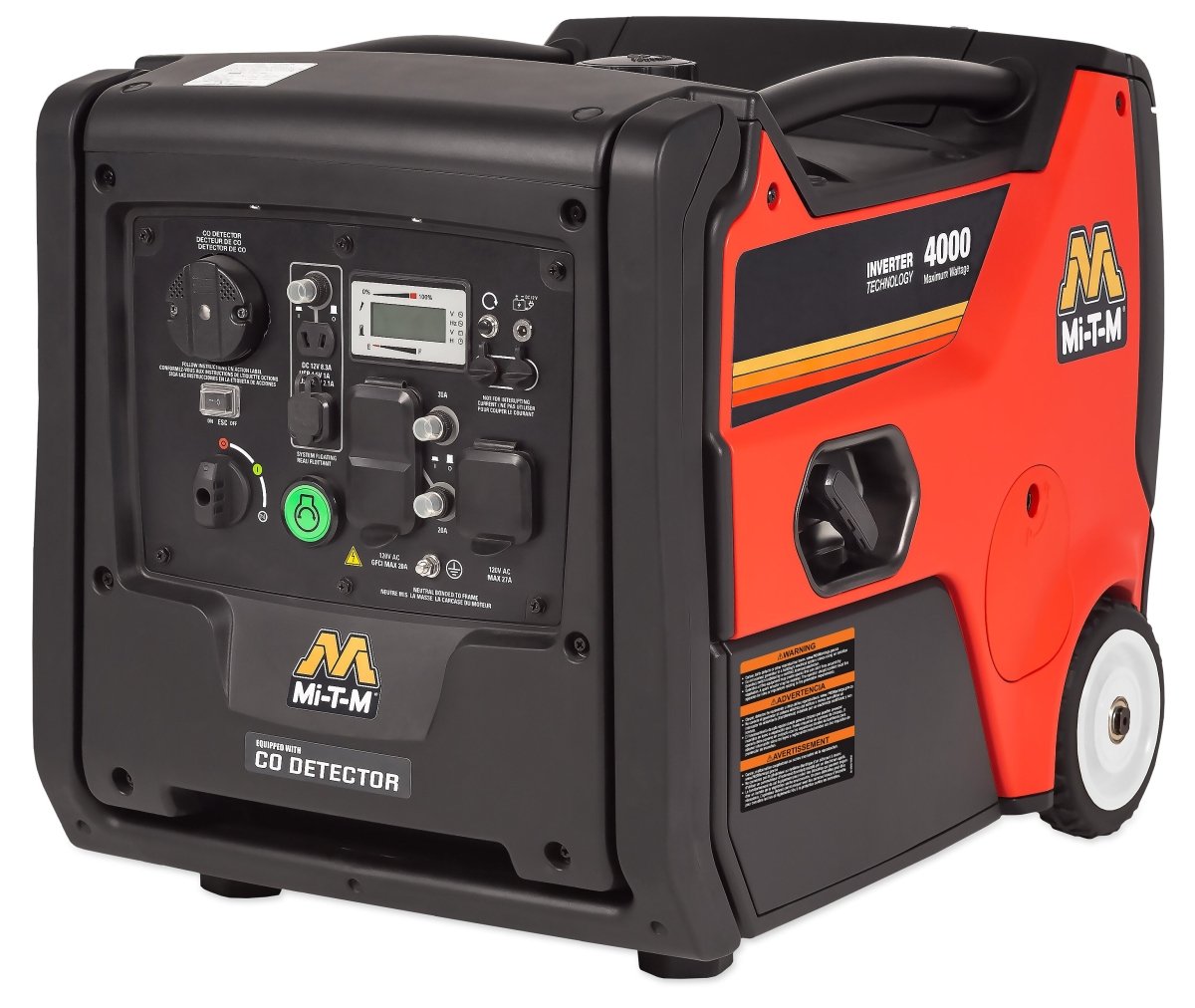 4000W Portable Gasoline Inverter Generator - Quiet & Powerful Backup Power for Camping, RV, Home & Emergency Use - GEN 4000 IMM1E