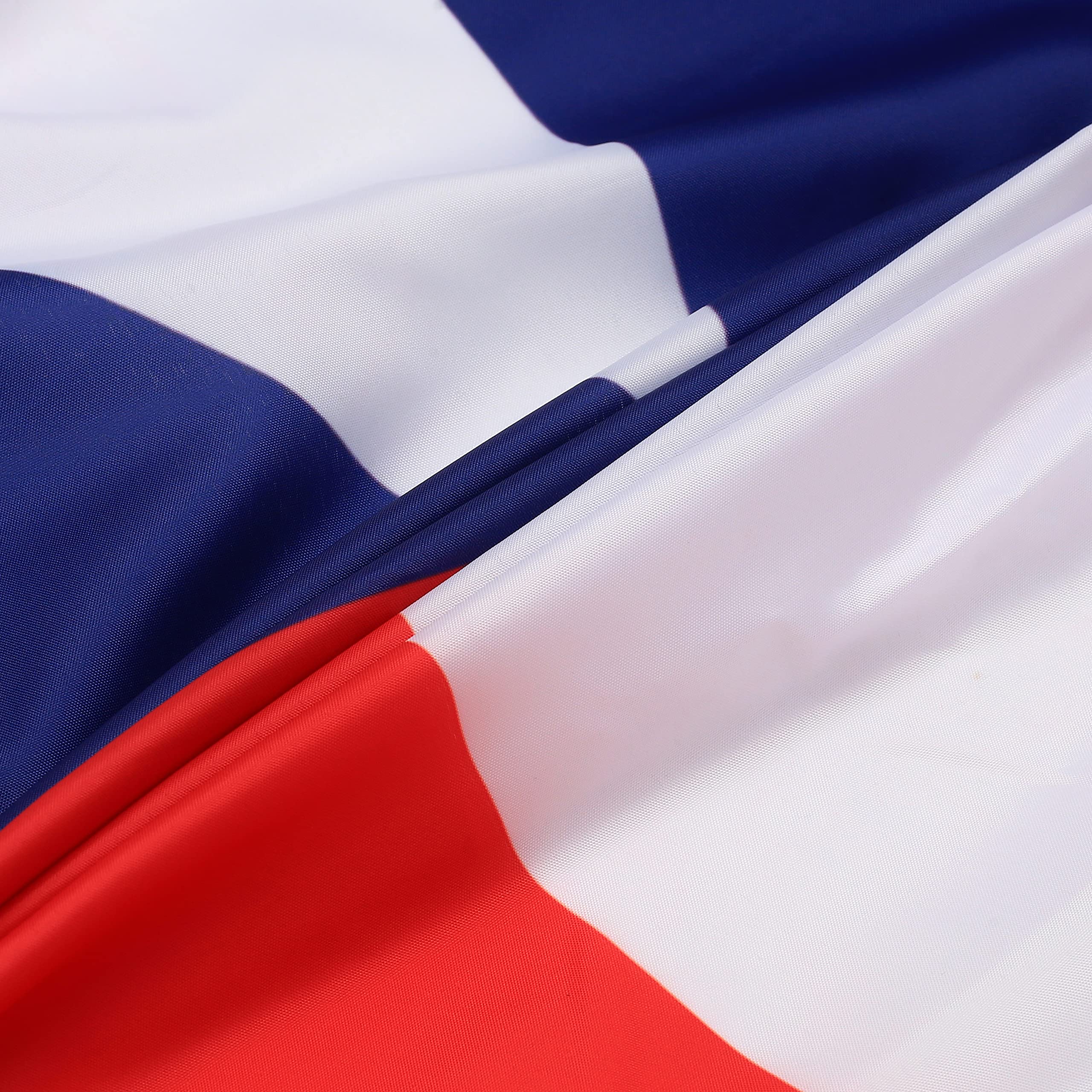 Texas Pleated Fan Flag Bunting 3x6 Ft - 2 Pack USA State Half Fan Flags for Parades, Parties & Celebrations - Perfect for Outdoor Decor, Football Tailgates & Patriotic Events
