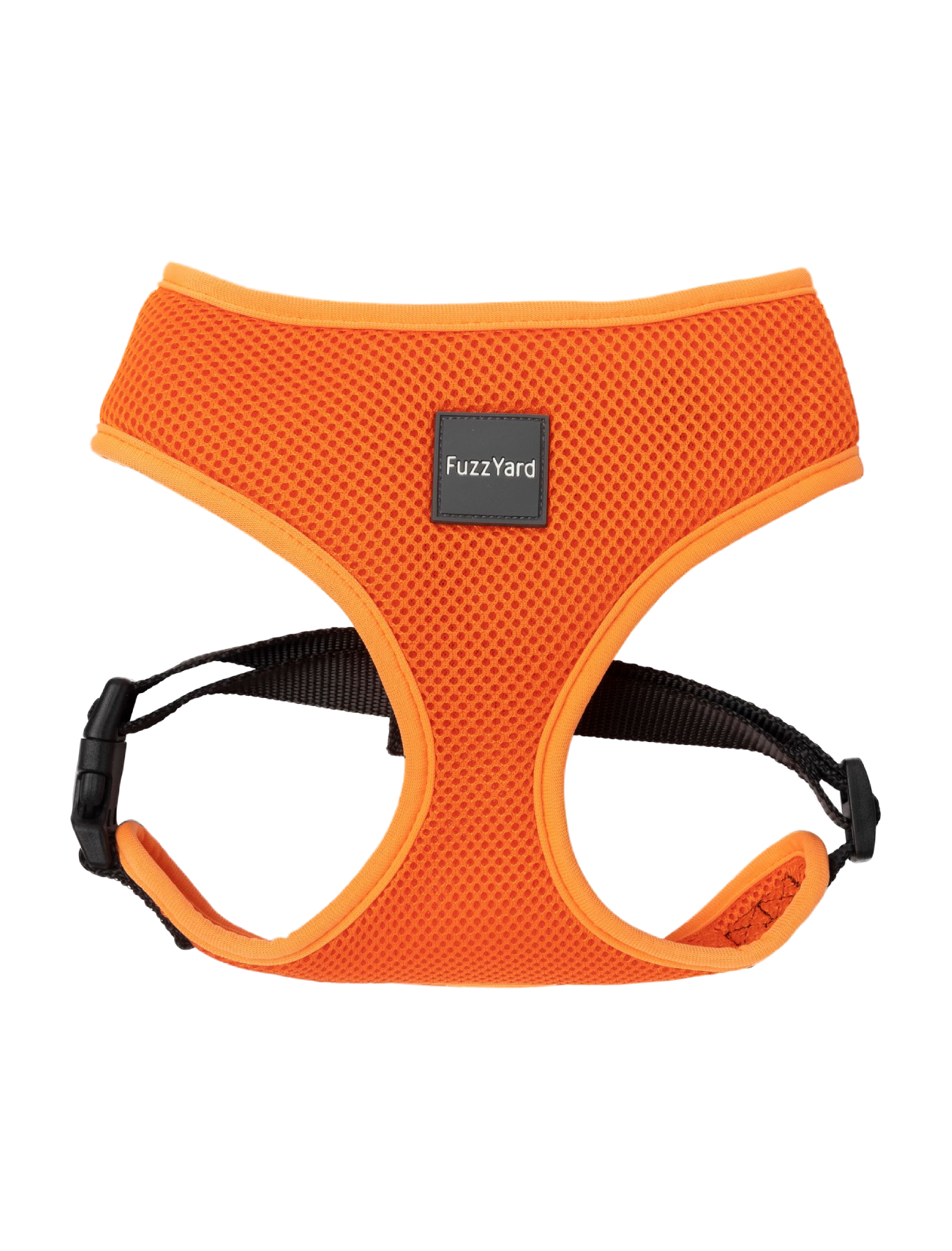 FuzzYard Plain Dog Harness for Small to Large Dogs - Adjustable & Comfortable Pet Vest (5 Sizes) - Perfect for Walking, Training & Outdoor Adventures