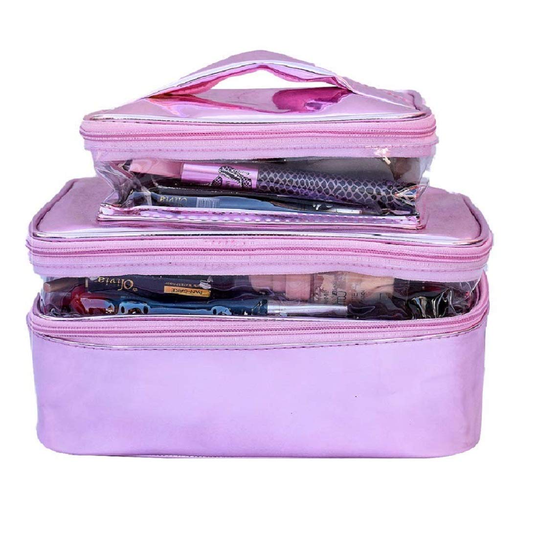 NA PURSE Women's Vanity Box Cosmetic Case - Stylish Toiletry Bag for Girls & Ladies (CC004) - Perfect for Travel, Makeup Storage & Daily Organization