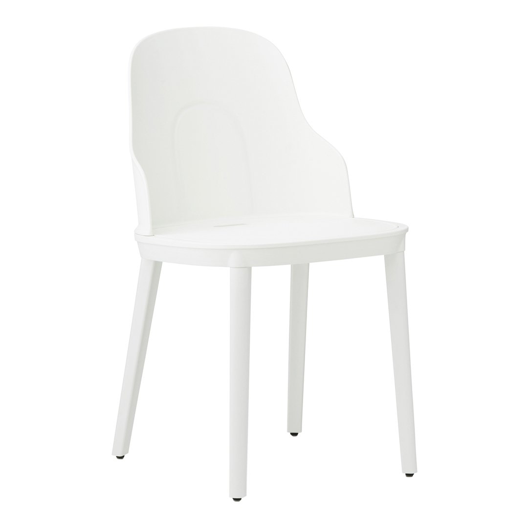 Allez Outdoor Dining Chair - Weather-Resistant Patio Chairs for Backyard, Garden & Poolside - Comfortable Stackable Outdoor Furniture for Restaurants & Home Use