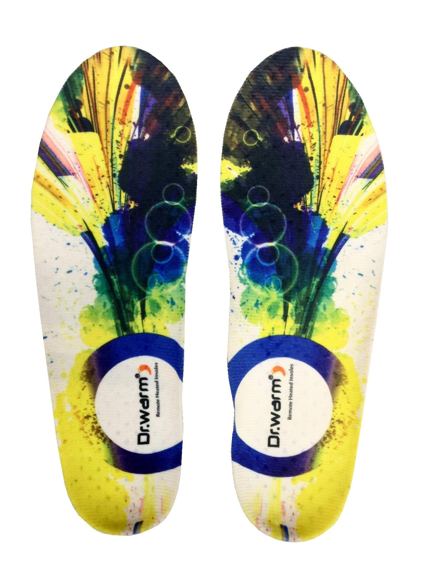 Premium Moneysworth & Best Unisex-Adult DR Warm Remote Heated Insoles - Battery Powered Winter Boot Warmers for Hiking, Skiing & Outdoor Activities