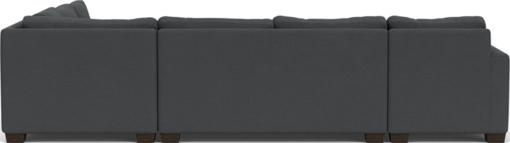 Track 141 Corner Sectional Sofa with Full Sleeper and Left Chaise - Modern L-Shaped Couch for Living Room, Home Theater & Small Spaces