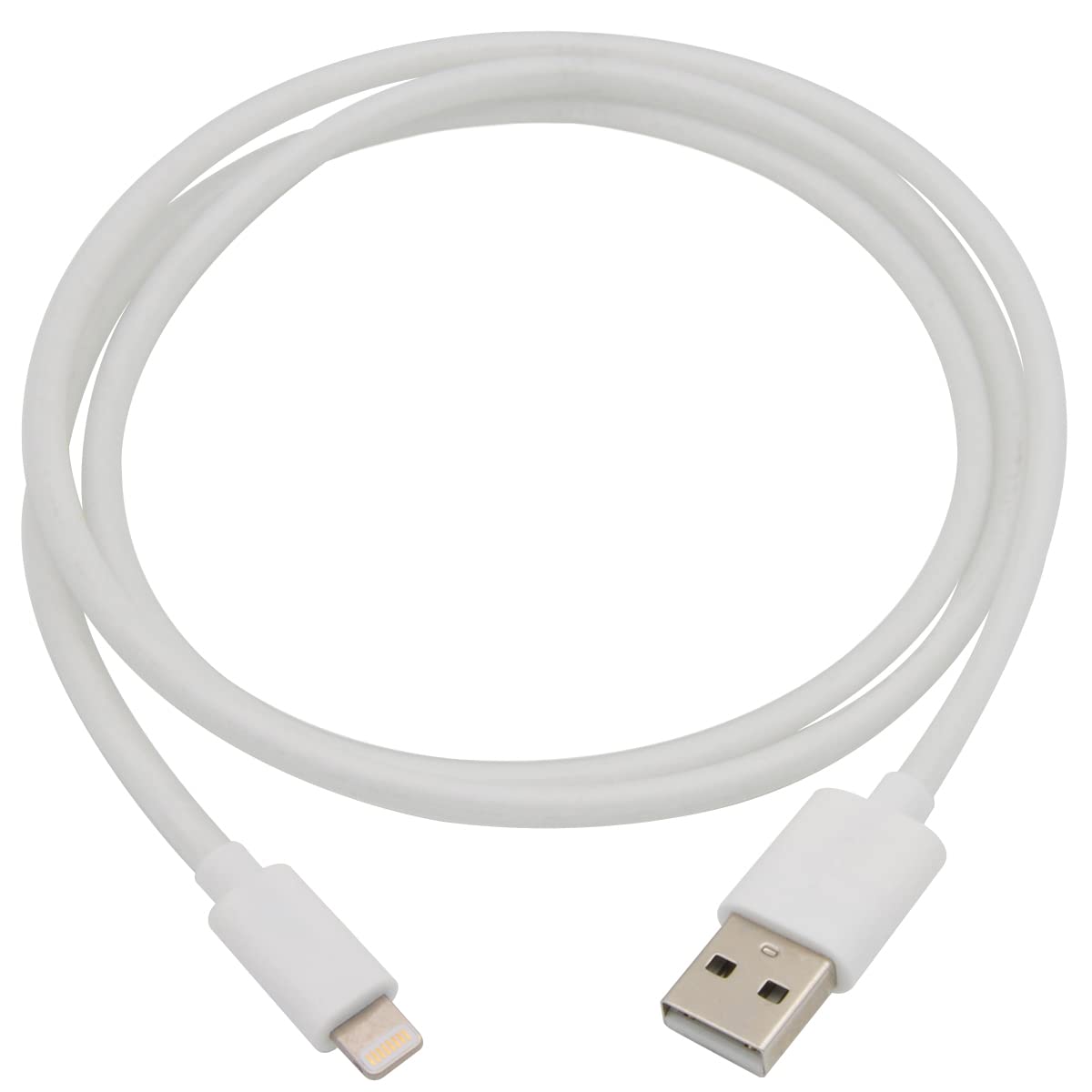 MobileSpec MBS06242 4ft Lightning to USB Cable - Fast Charging & Data Sync for iPhone, iPad - Perfect for Home, Office & Travel