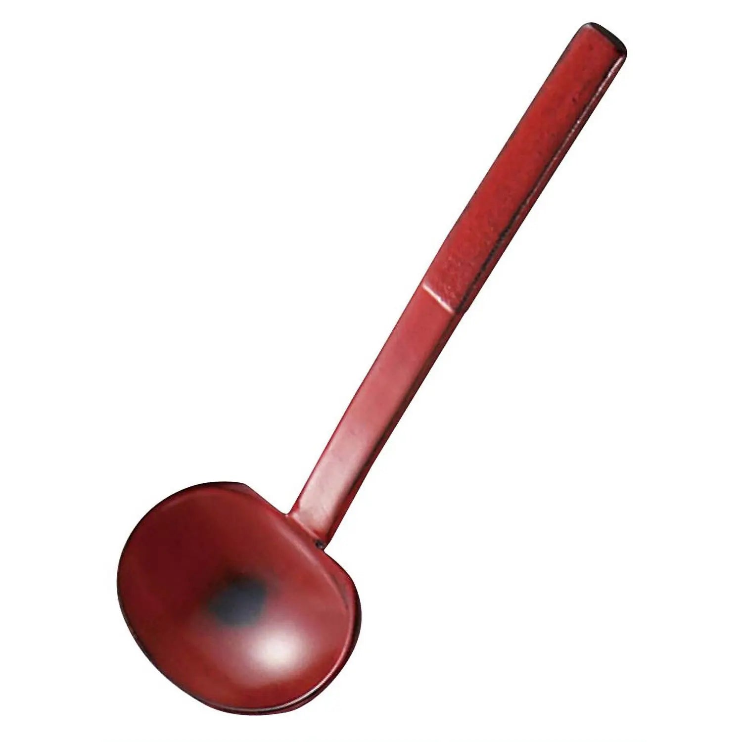 Handcrafted EBM Wood Negoro Lacquered Soup Ladle - Traditional Japanese Style Cooking Utensil for Serving Soups, Stews & Hot Dishes - Perfect for Ramen, Pho & Home Kitchen Use