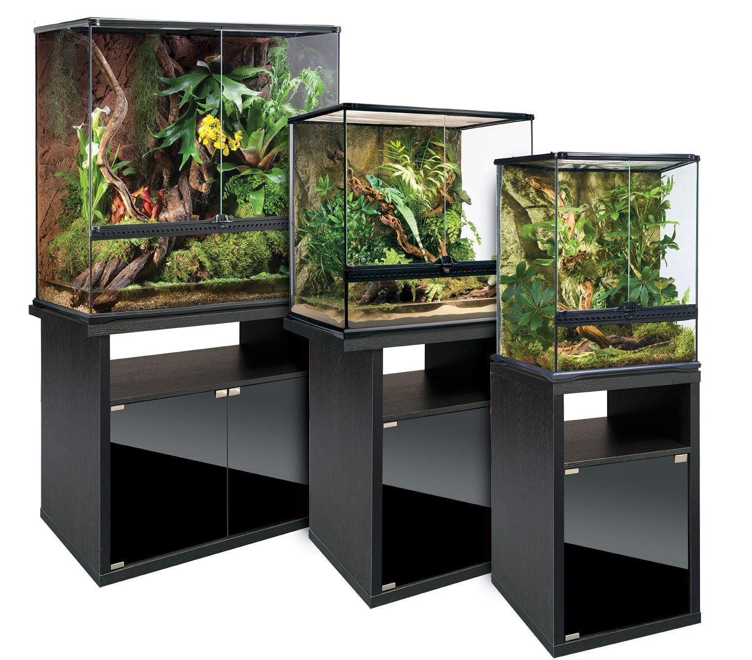 Exo Terra Small Terrarium Cabinet Stand for Reptiles & Amphibians - 17.88