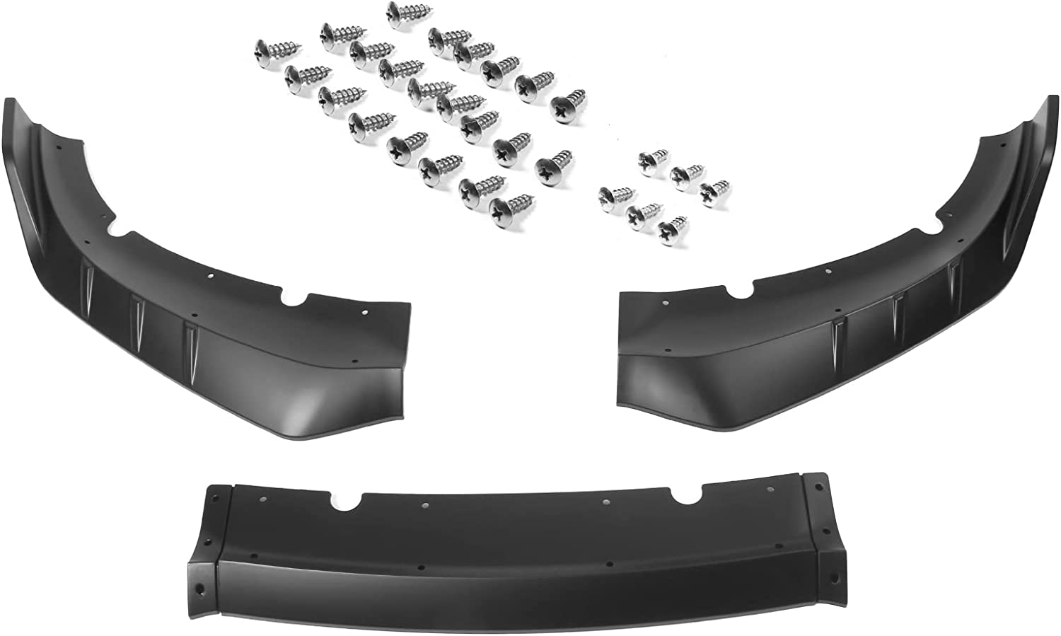 IKON V3 Style ABS Front Bumper Lip for 2015-2023 Dodge Charger - Aggressive Look & Enhanced Aerodynamics - Perfect for Car Shows & Street Racing