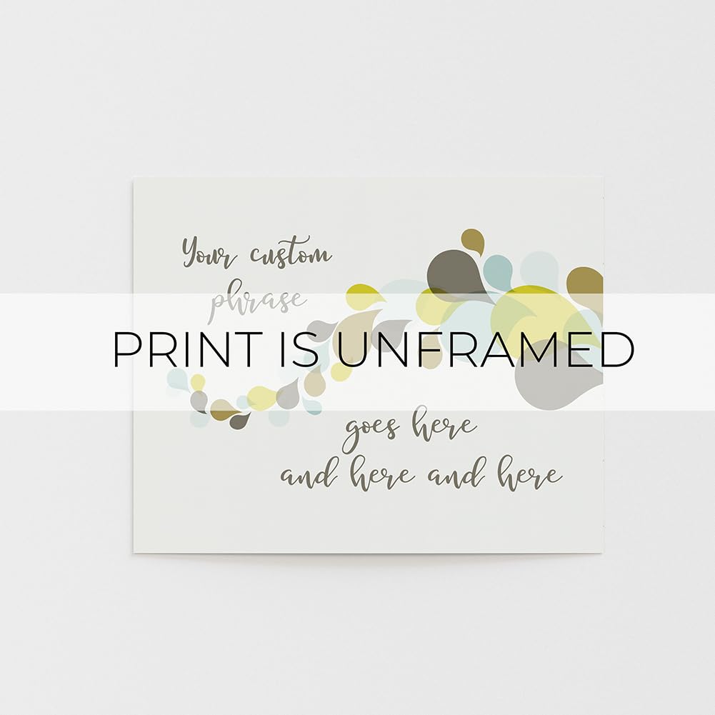 Custom Personalized Wall Art Prints - 11x14