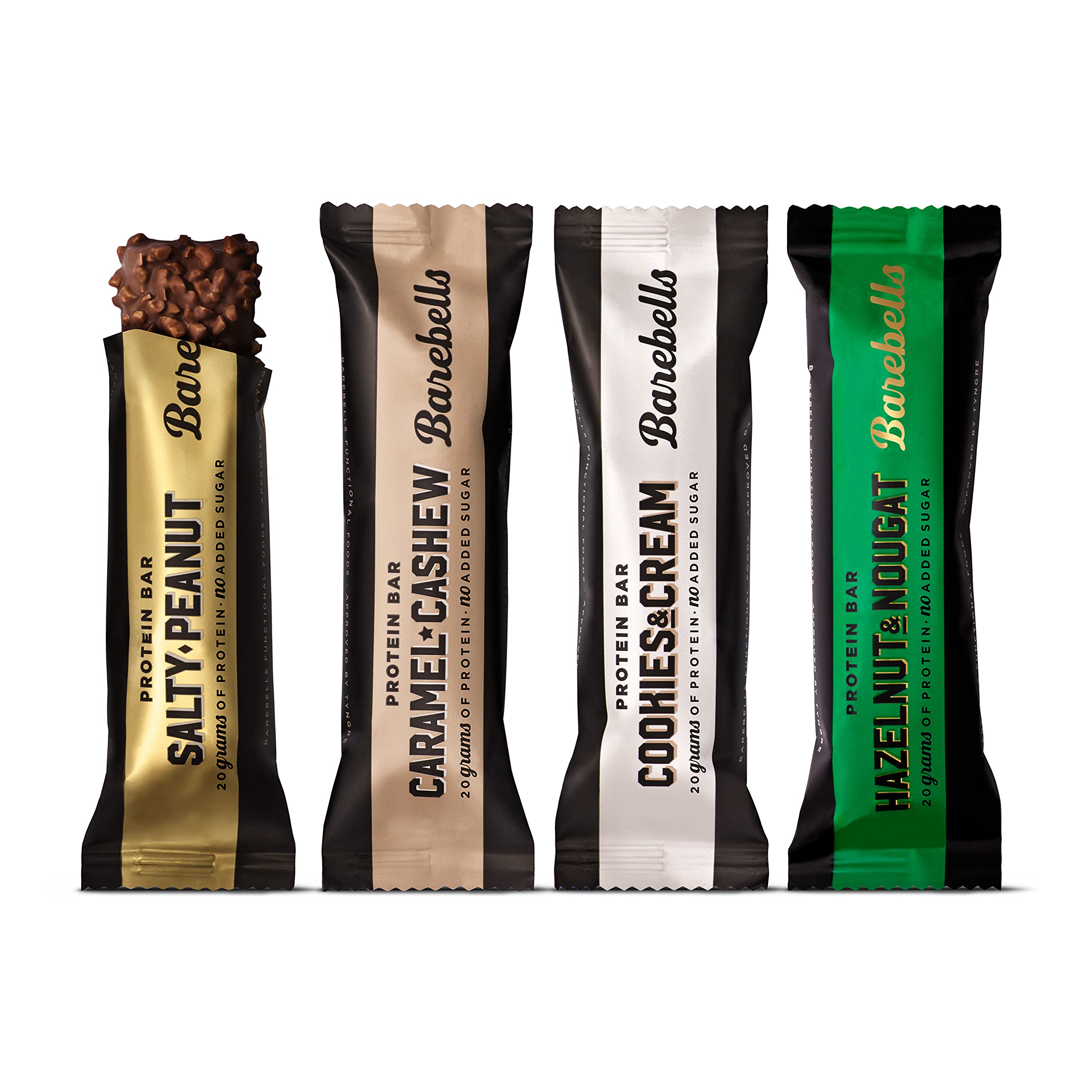 Barebells Protein Bars Variety Pack - 12 Pack Low Carb High Protein Snack Bars (20g Protein, 55g Each) | Chocolate Flavored Fitness Bars for Post Workout Recovery, Keto Diet & Healthy On-The-Go Snacking
