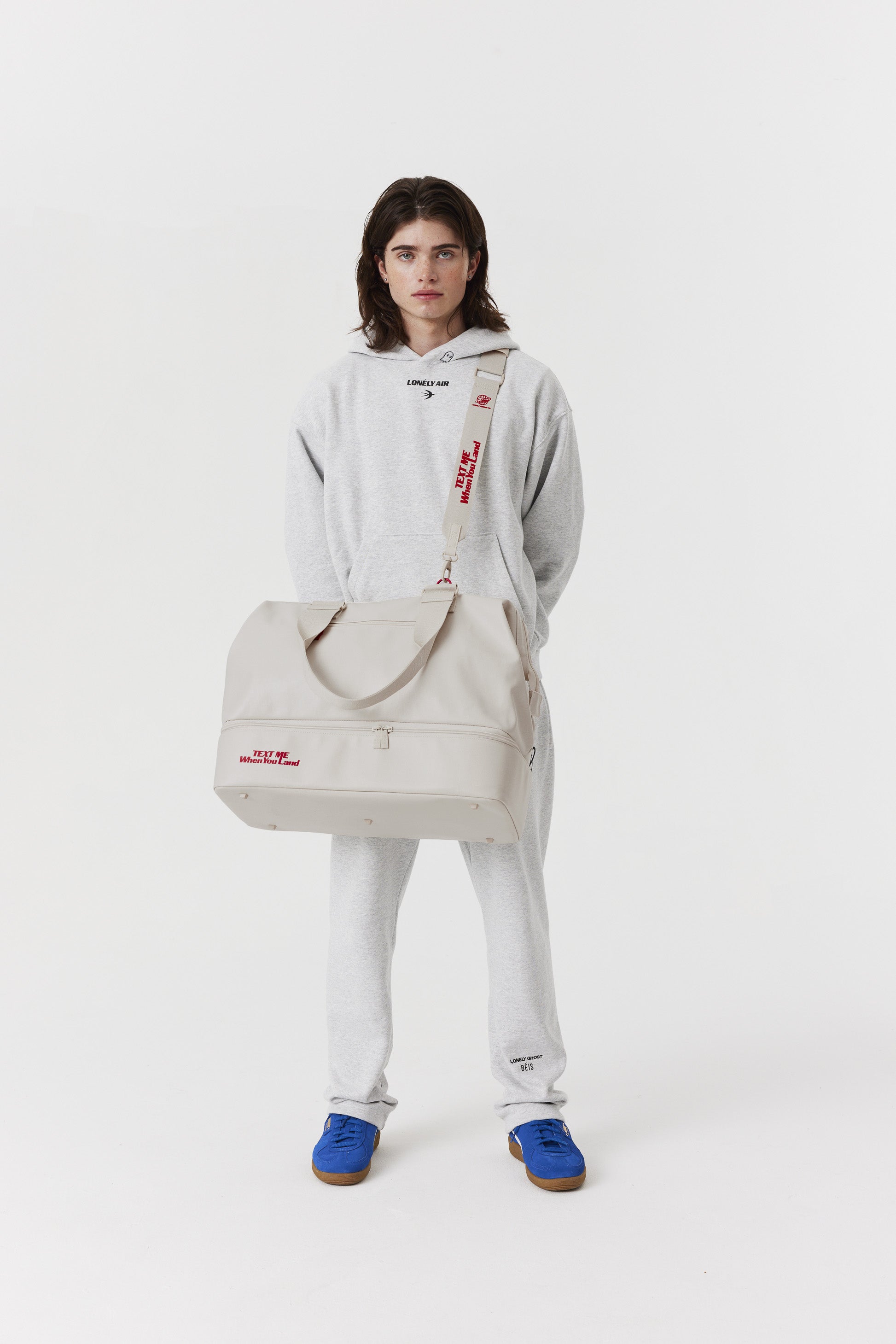 Ghost White Adjustable Shoulder Strap - Comfortable & Durable for Bags, Luggage & Camera Cases | Perfect for Travel, Hiking & Everyday Use