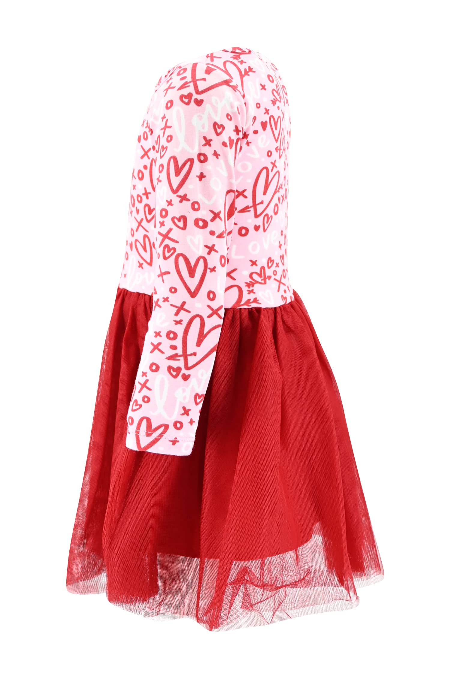 Girls Long Sleeve Tulle Tutu Dresses for Kids & Toddlers - Elegant Party, Birthday, Photo Shoot & Special Occasion Outfits