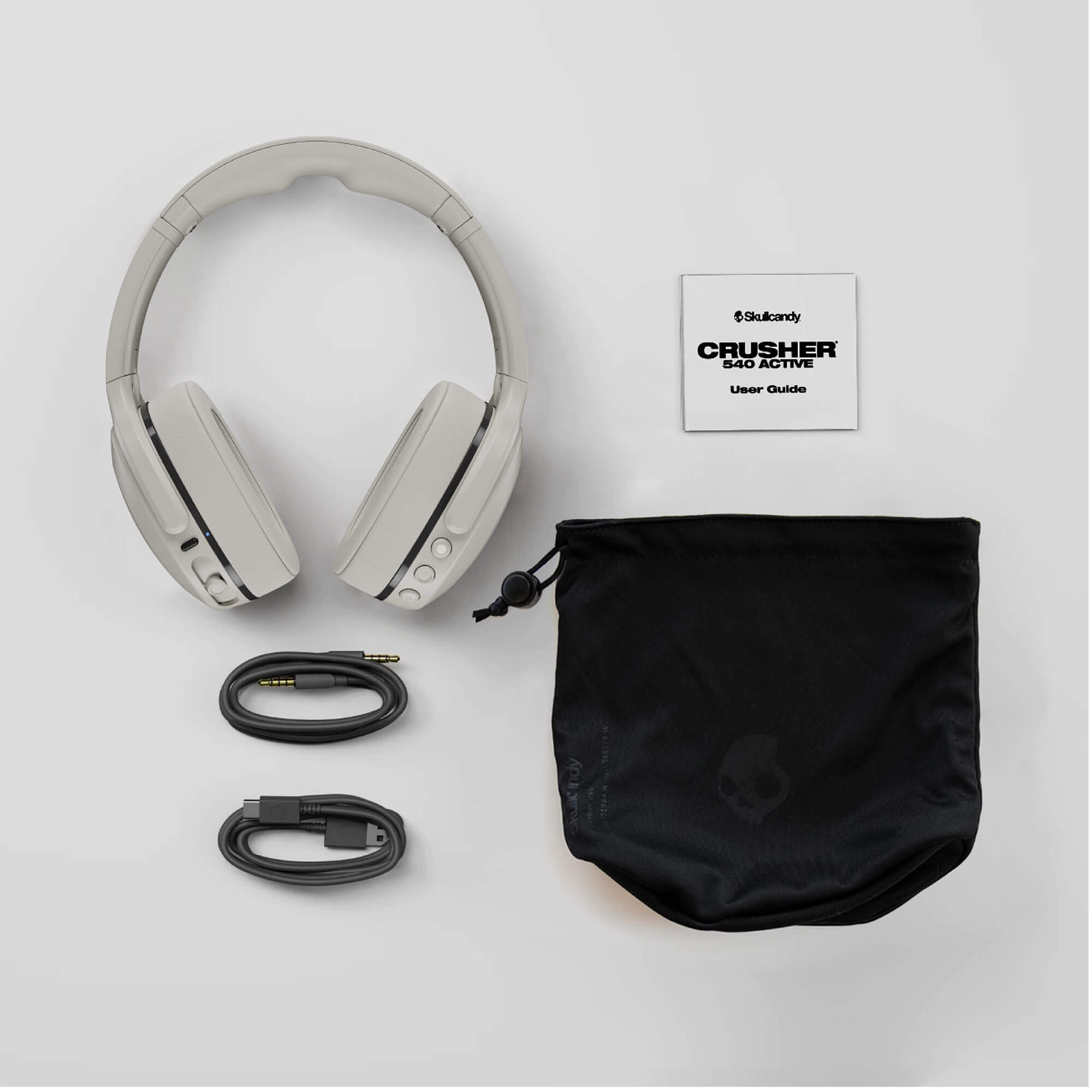 Crusher® 540 Active Wireless Headphones - Premium Bass & Noise Cancelling for Gaming, Workouts & Travel | Bluetooth Over-Ear Headset with Mic for iPhone & Android