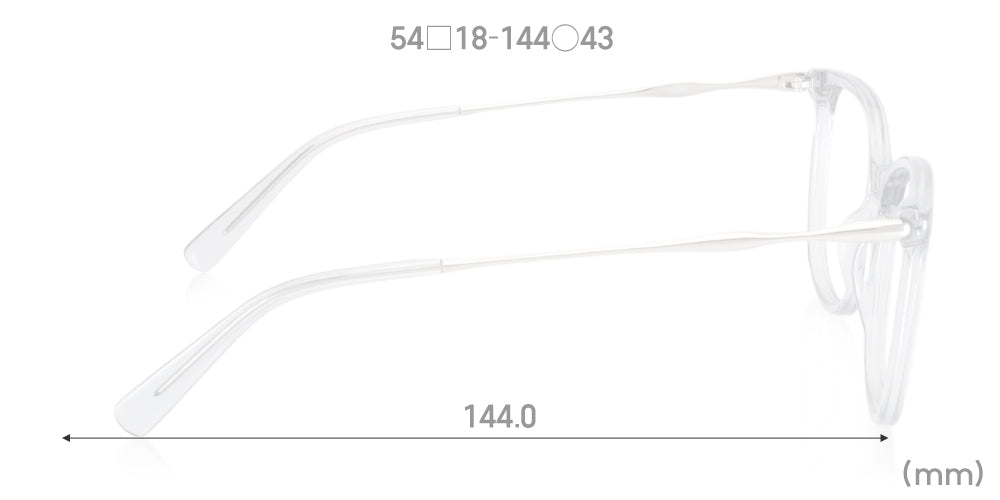 Acetate Slim U013 Eyeglass Frames - Lightweight & Durable for Men & Women - Perfect for Reading, Work & Everyday Use