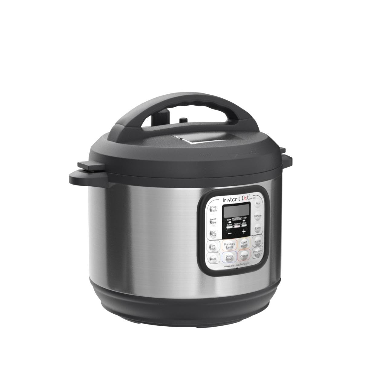 Instant Pot Duo 7-in-1 Mini Electric Pressure Cooker 3 Quart - Multi-Use Slow Cooker, Rice Cooker, Steamer, Sauté Pan, Yogurt Maker & Food Warmer with Free Recipe App (1900+ Recipes) - Perfect for Small Kitchens, Dorms, RV Cooking & Meal Prep - Stainless Steel