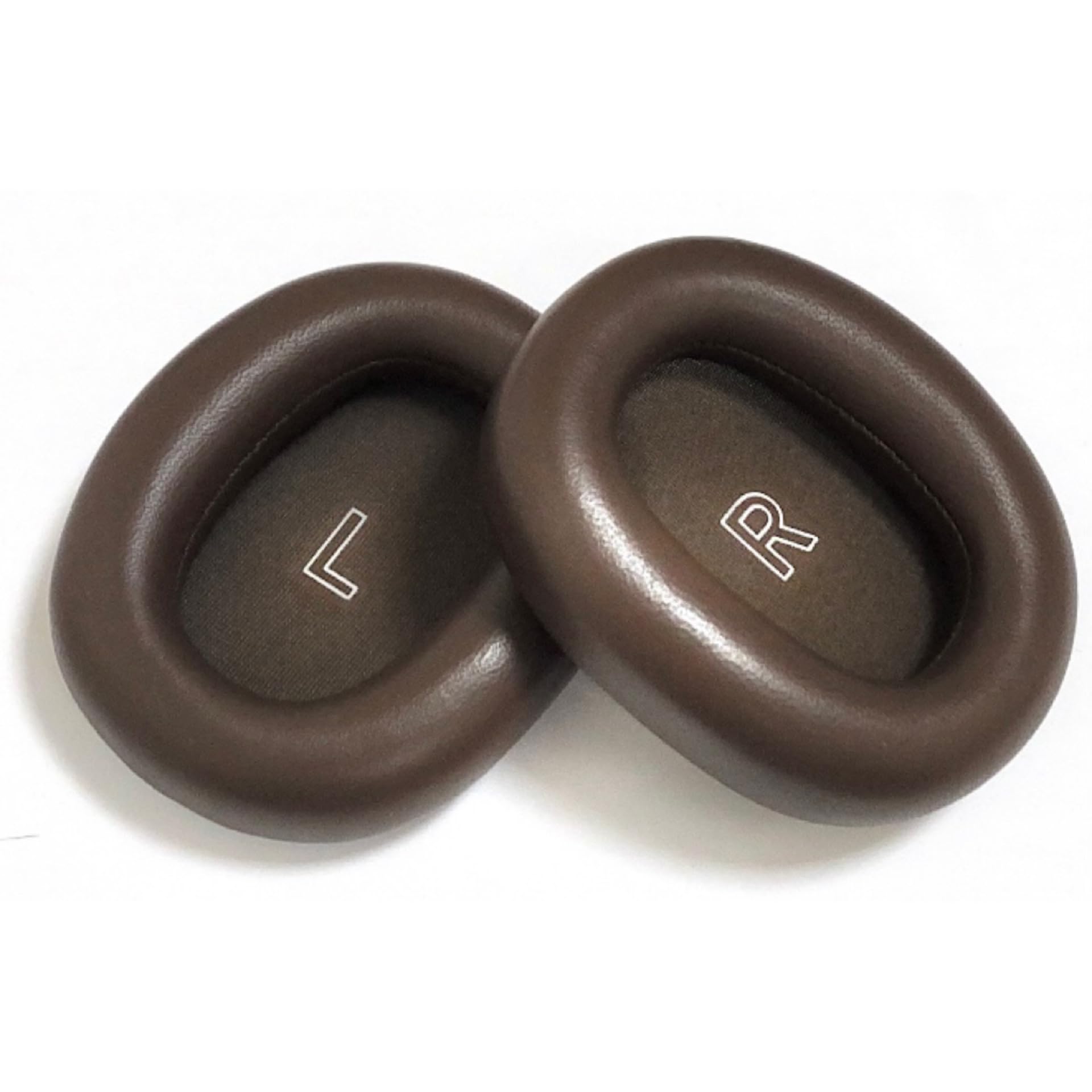 Premium Soft Sheepskin Replacement Ear Pads for Bang & Olufsen Beoplay H95 ANC Headphones - Magnetic Noise Isolation Ear Cushions (Brown) - Perfect for Travel, Office & Home Use