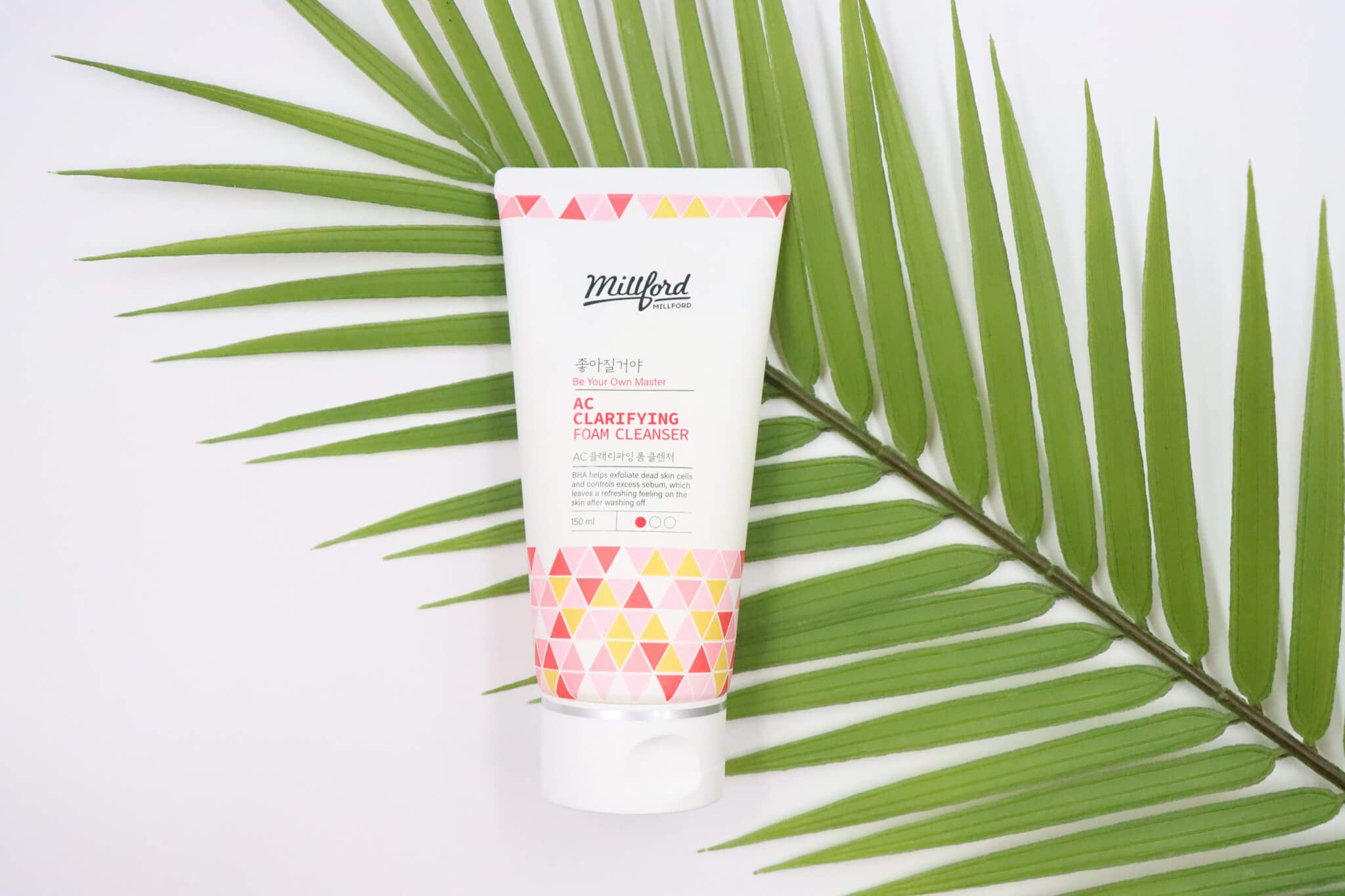AC Clarifying Foam Cleanser 150ml (5.1 fl oz) - Oil-Free Salicylic Acid Face Wash with BHA for Oily & Acne-Prone Skin | Fragrance-Free Korean Skincare | Daily Deep Cleansing for Clear, Smooth Complexion | Perfect for Morning & Night Routine